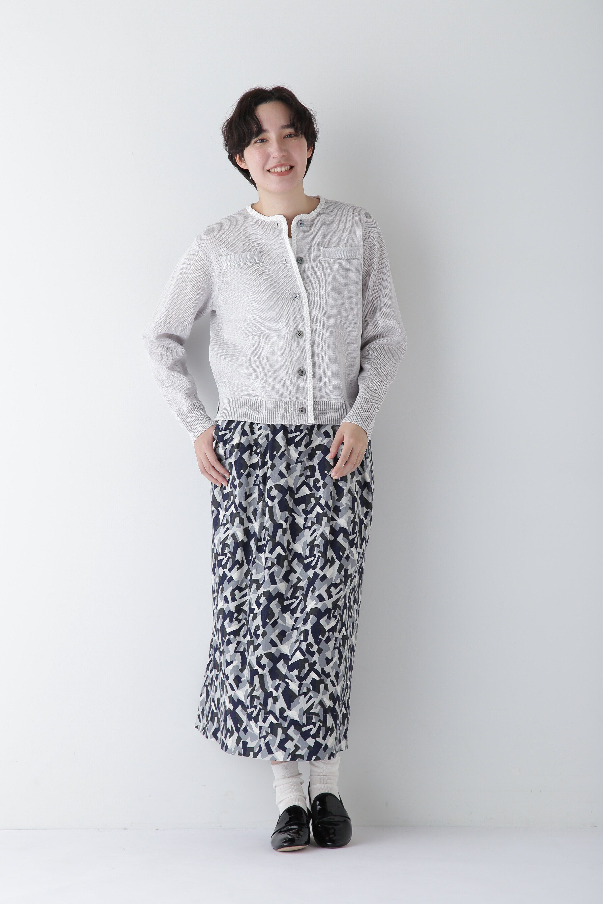  「◆【ウォッシャブル】ミドルゲージギマカーディガン」|ニット・セーター|