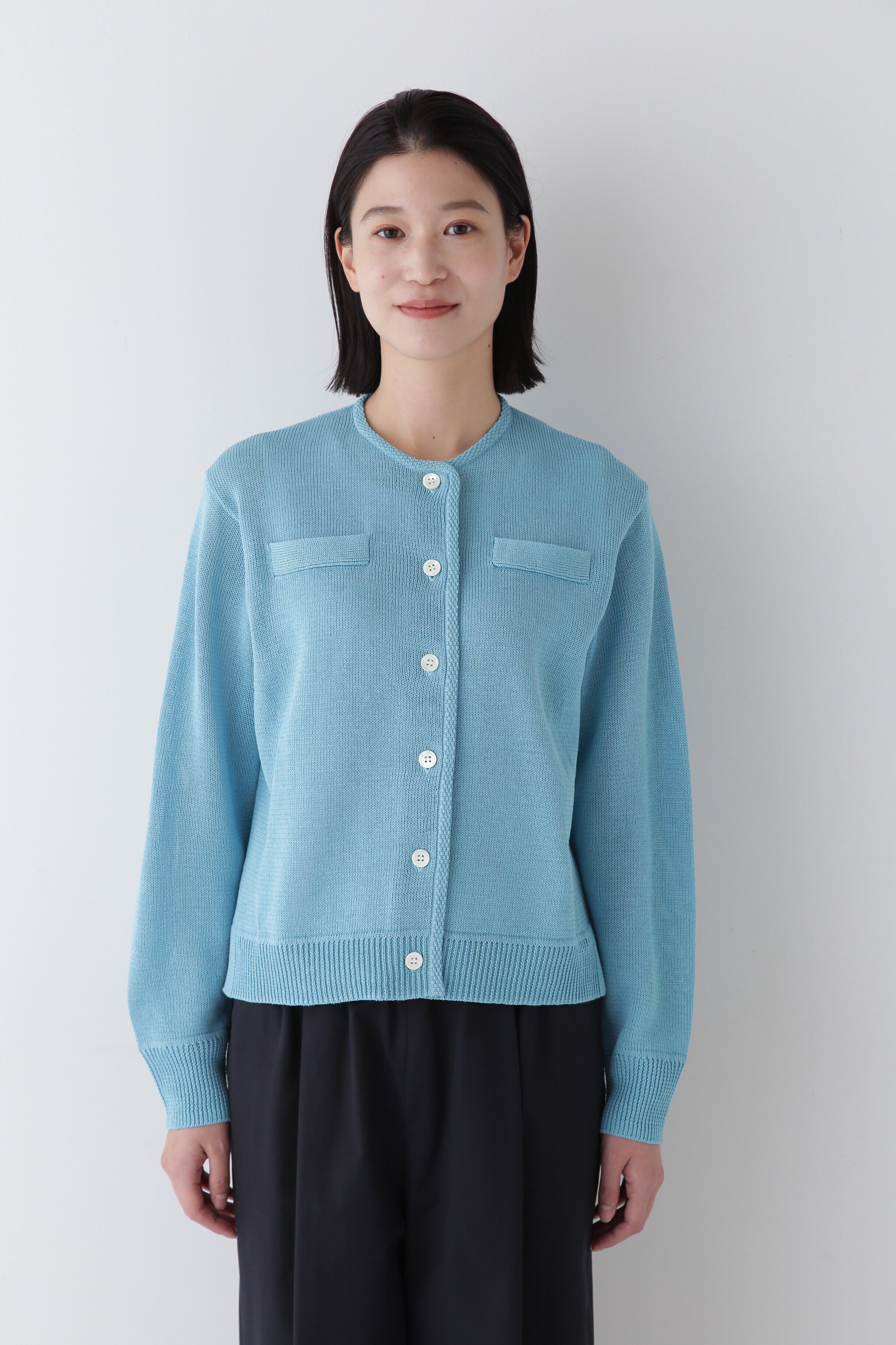  「◆【ウォッシャブル】ミドルゲージギマカーディガン」|ニット・セーター|