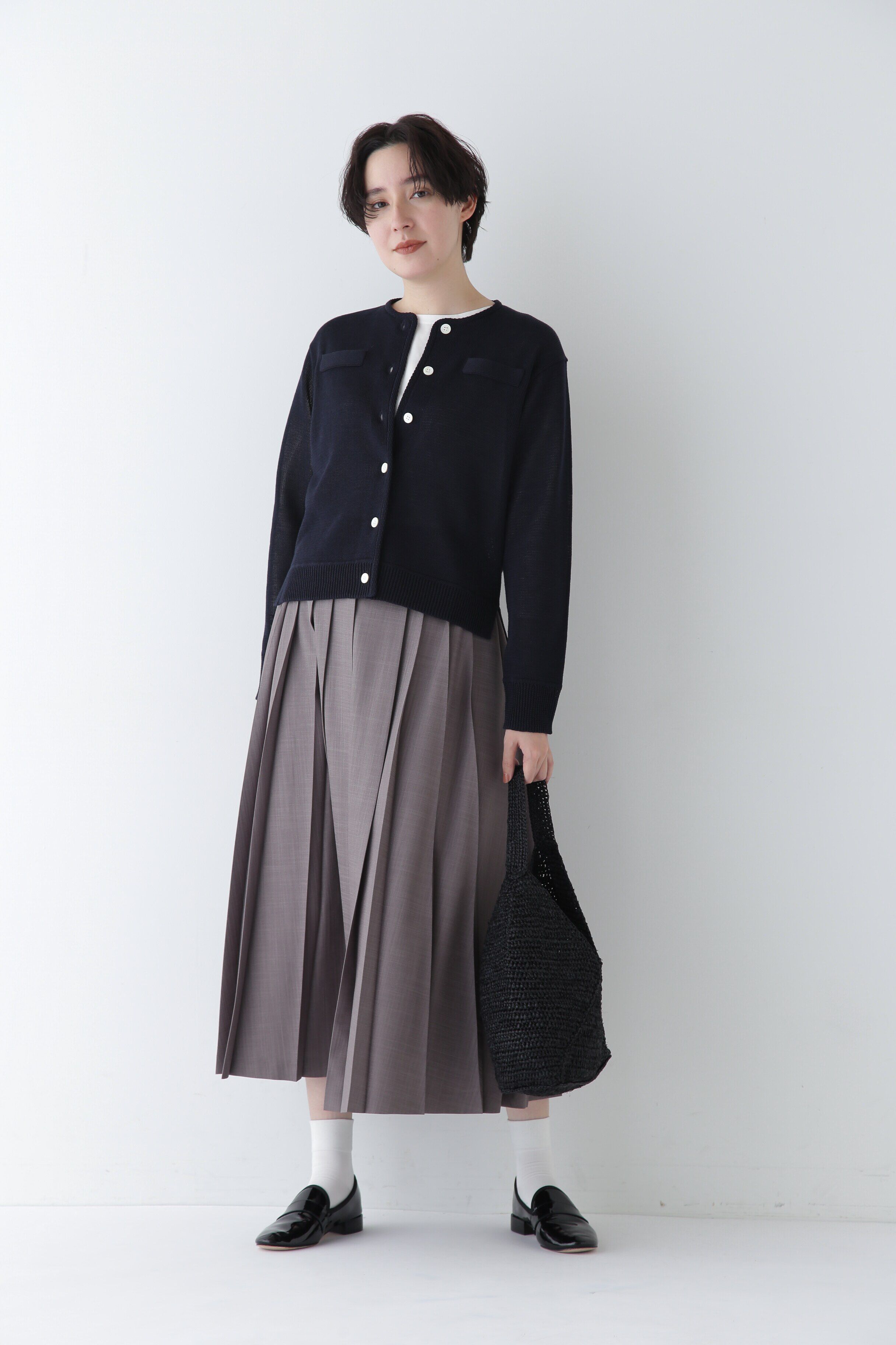  「◆【ウォッシャブル】ミドルゲージギマカーディガン」|ニット・セーター|