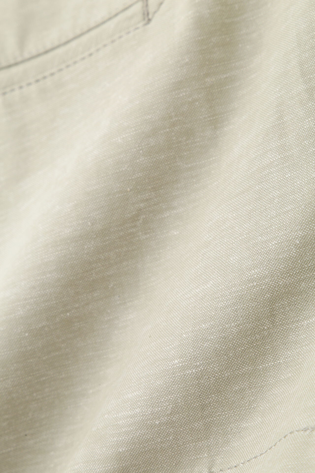  「◆綿麻シャンブレーVネックブルゾン」|ブルゾン・スタジャン|