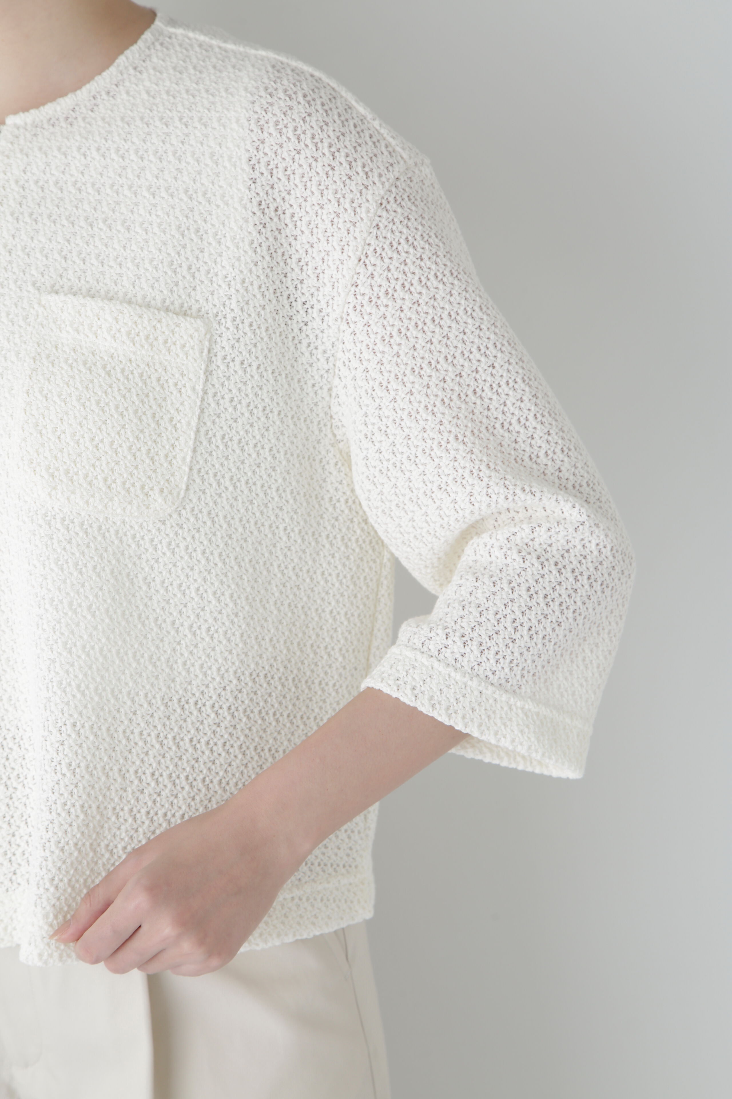  「◆ラッセルノーカラージップブルゾン」|Tシャツ・カットソー|