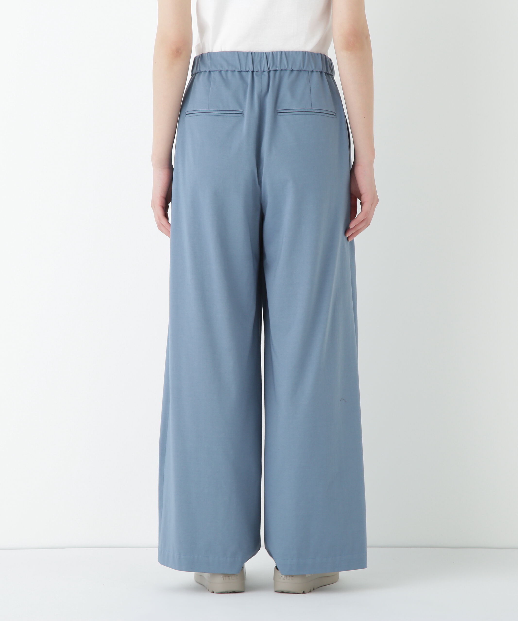  「◆プレーティング天竺タックセミワイドパンツ」|その他|