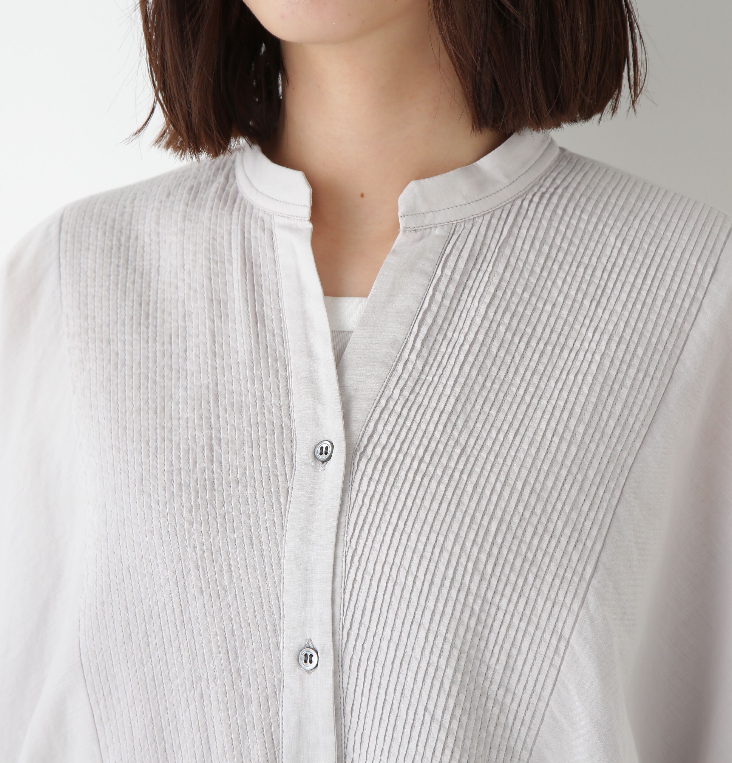  「◆インドコットンボイルアップリケブラウス」|シャツ・ブラウス|