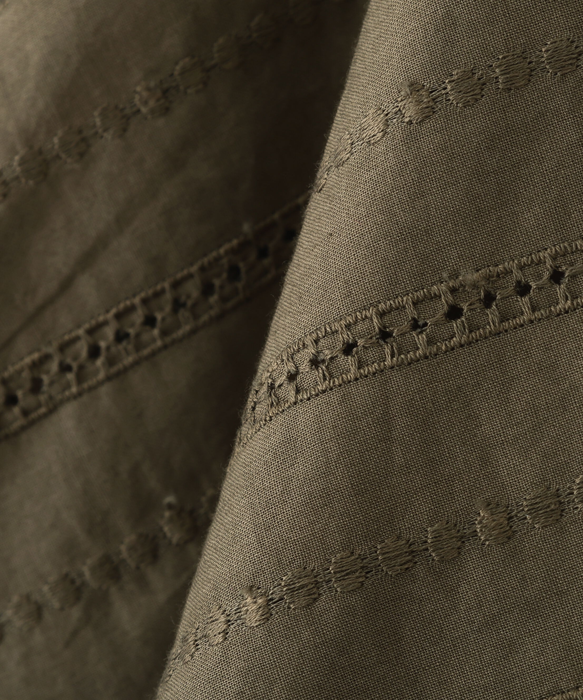  「◆コットンローンレースドッキングプルオーバー」|Tシャツ・カットソー|