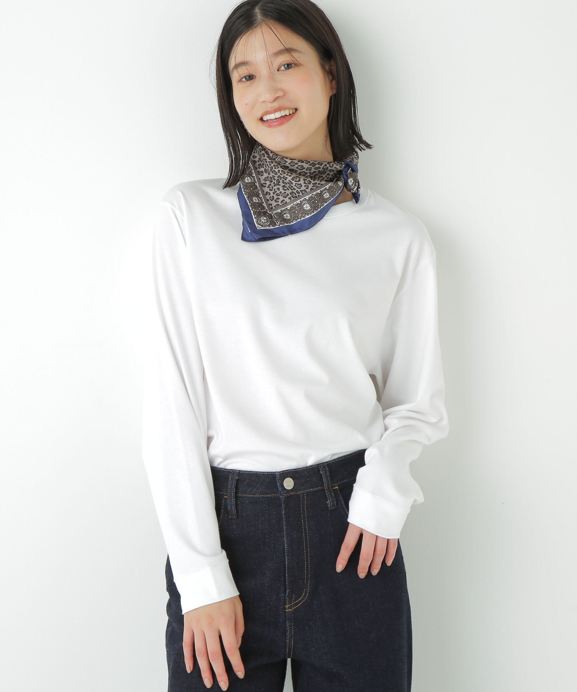  「◆ゼロロックコットンスムースカットソー」|Tシャツ・カットソー|ホワイト