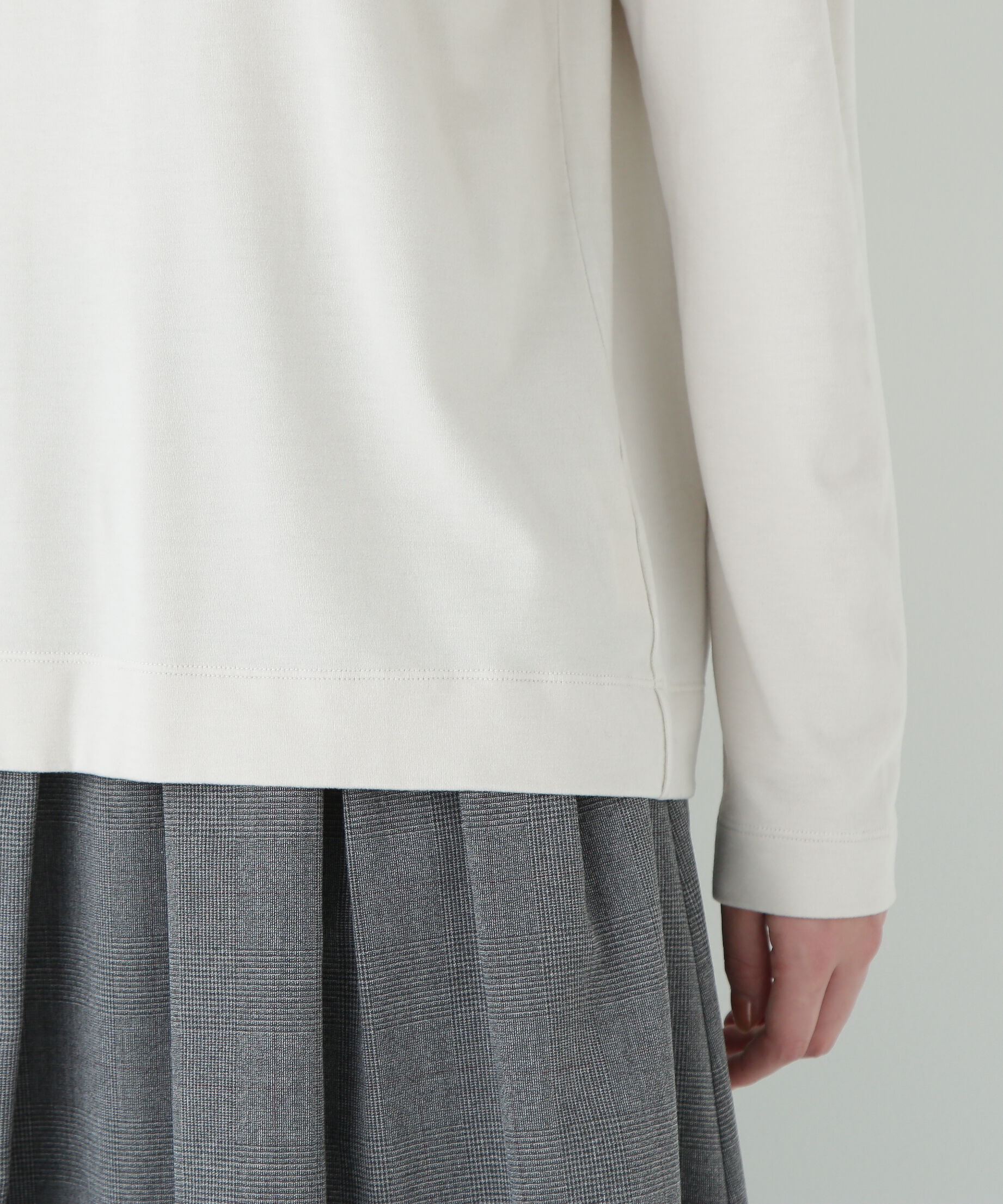  「≪ウォーム素材≫コットンウォームカットソー」|Tシャツ・カットソー|