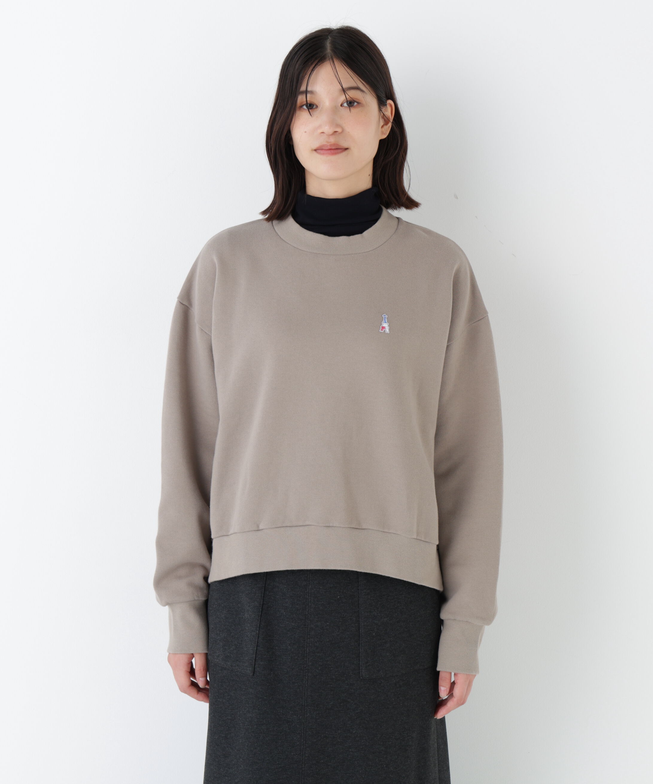  「◆モチーフワッペン裏起毛スウェット」|Tシャツ・カットソー|