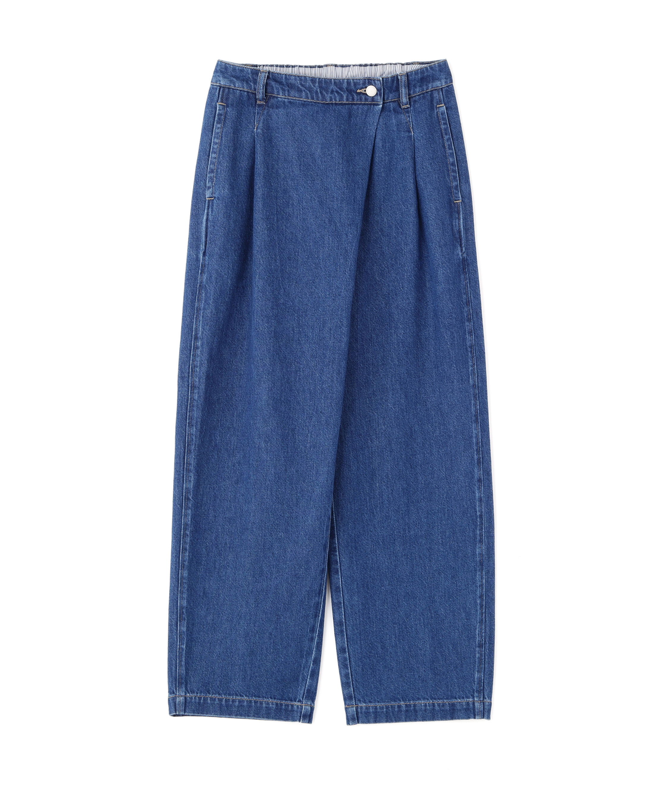  「◆《ウォッシャブル》ソフトデニムバレルパンツ」|その他|