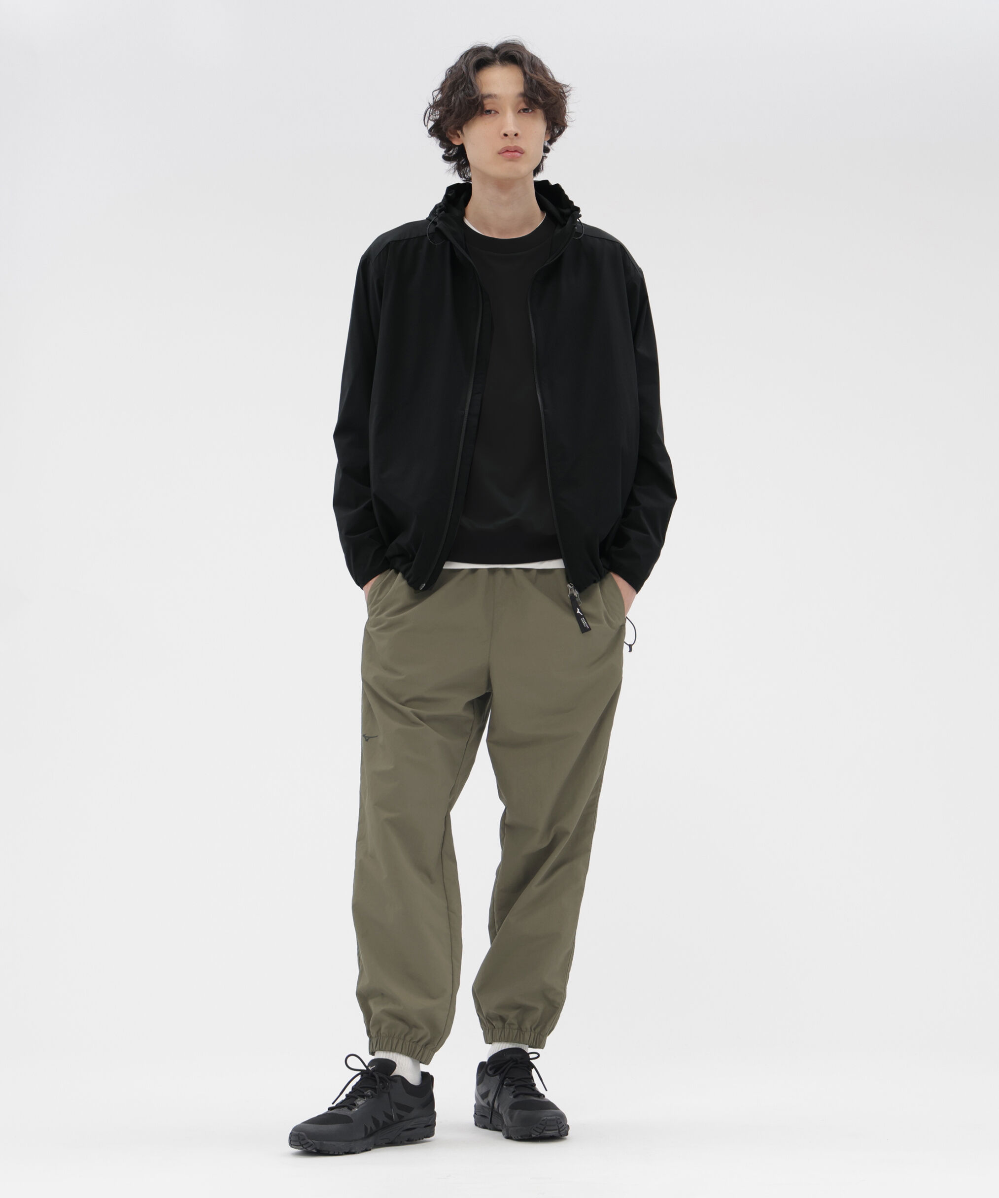 MARGARET HOWELL「WATER REPELENT NYLON POPLIN TROUSERS」|その他|KHAKI
