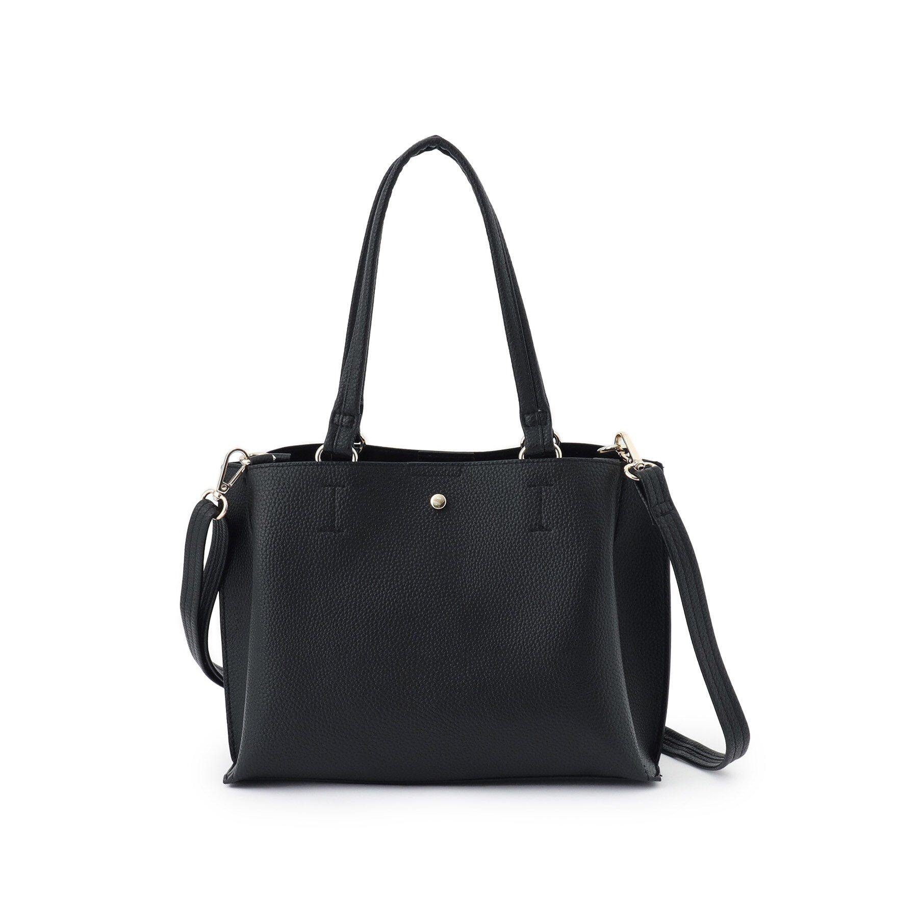 SHOO･LA･RUE「【軽量/2WAY】ふわっと軽い ミドルサイズ トートバッグ」|トートバッグ|