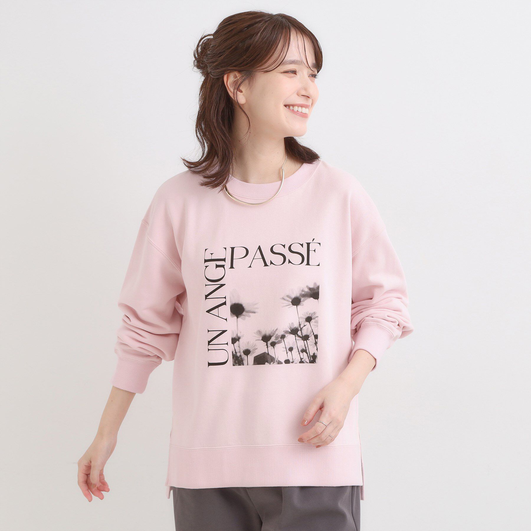 SHOO･LA･RUE「グラフィックアソート裏毛スウェット」|パーカー|