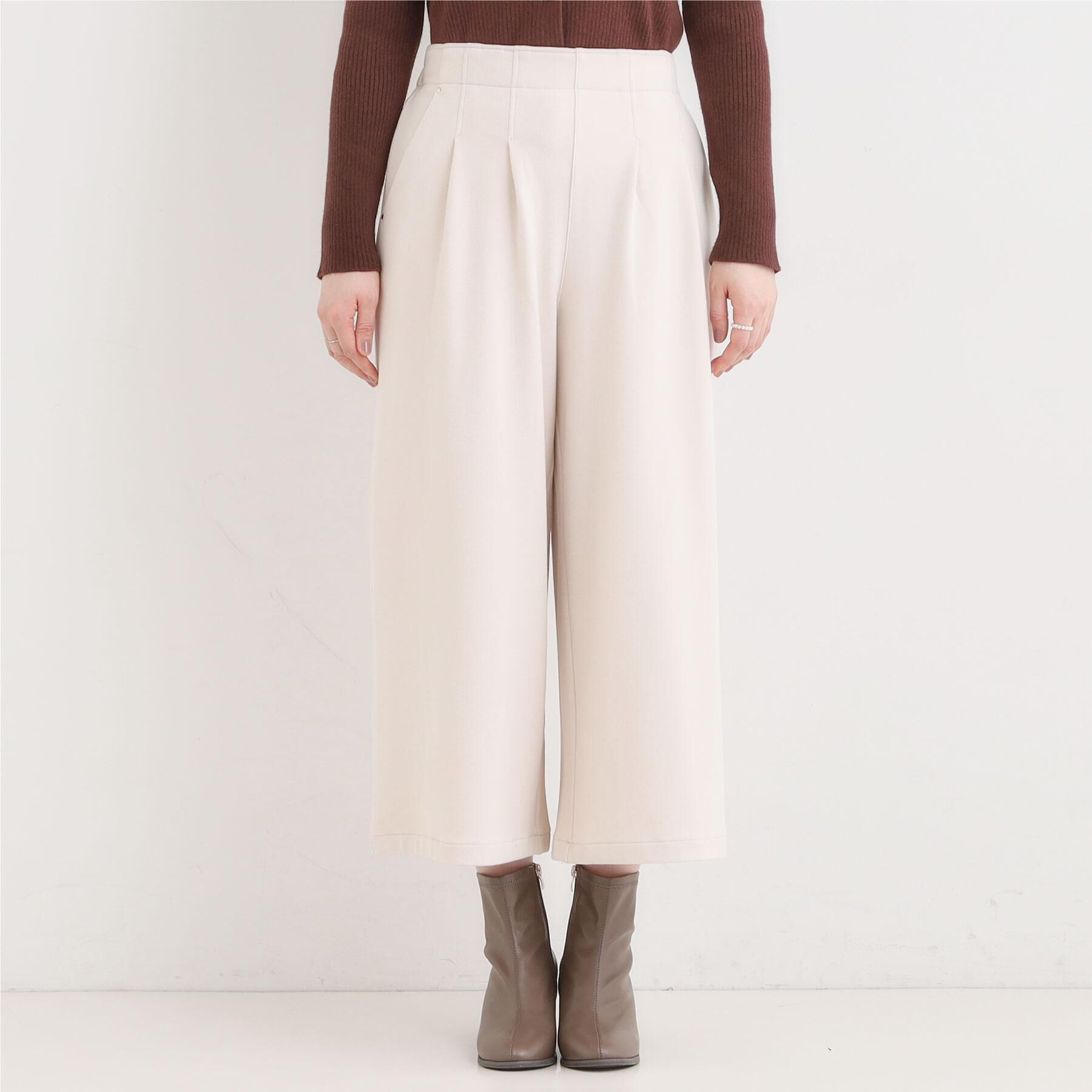 SHOO･LA･RUE「【着丈選べる/きっと虜になる】あったかもちもち ワイドパンツ」|その他|