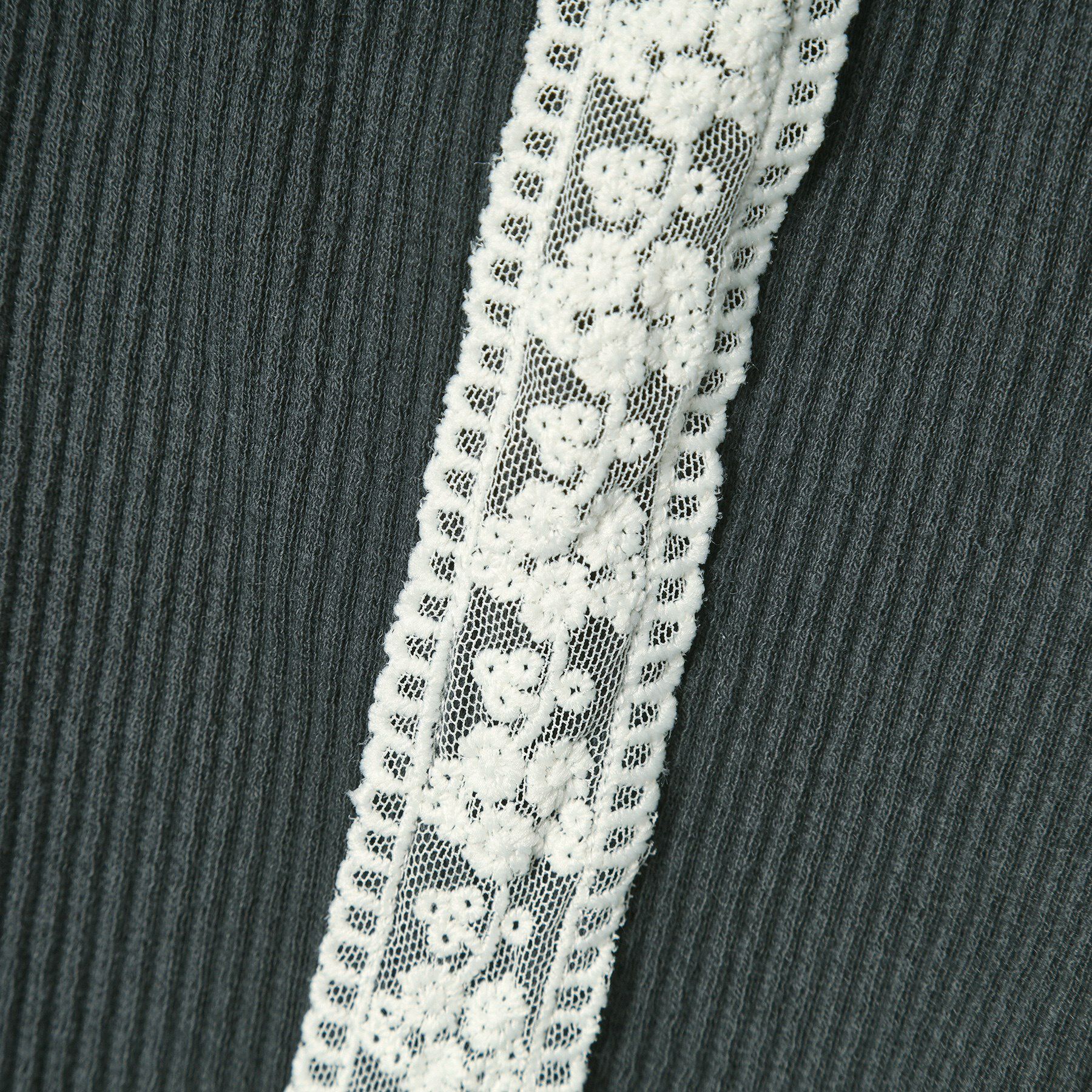 SHOO･LA･RUE「【100-150cm】サイドレースリブレギンス」|その他|