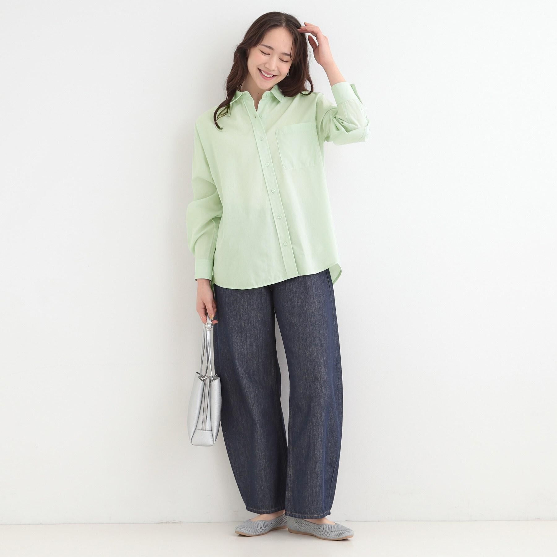 SHOO･LA･RUE「【SHOO・LA・RUE DENIM】1本でこなれシルエットに カーブデニムパンツ」|デニム|