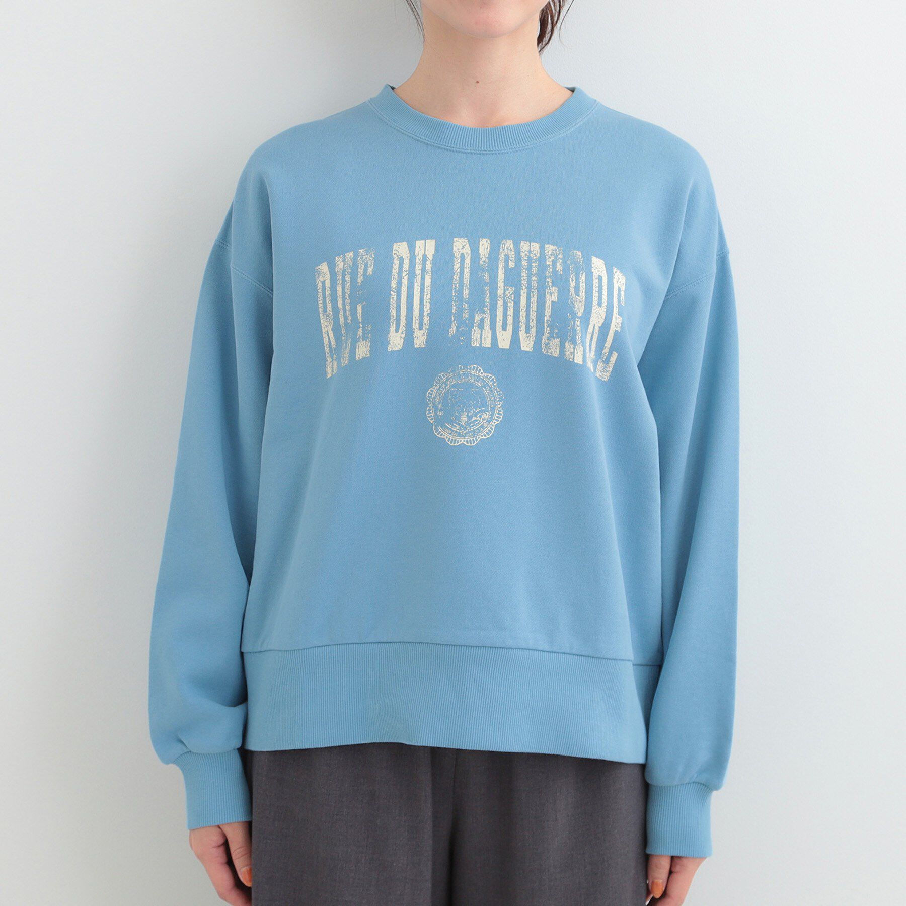 SHOO･LA･RUE「【綿100%/洗濯機可/S-LL/選べる4柄】ゆるっとおしゃれを叶える　プリントアソートスウェット」|パーカー|