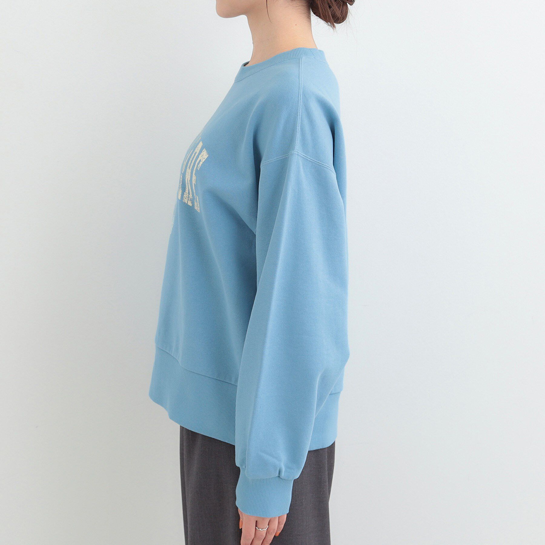 SHOO･LA･RUE「【綿100%/洗濯機可/S-LL/選べる4柄】ゆるっとおしゃれを叶える　プリントアソートスウェット」|パーカー|