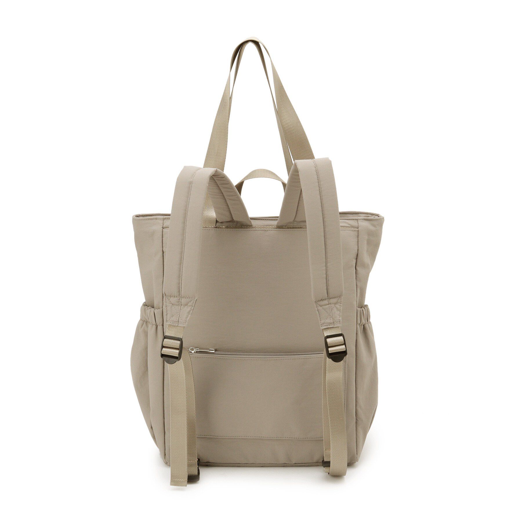 SHOO･LA･RUE「【撥水/2WAY/キャリーオン】トートにもなる スクエアリュック」|リュック|