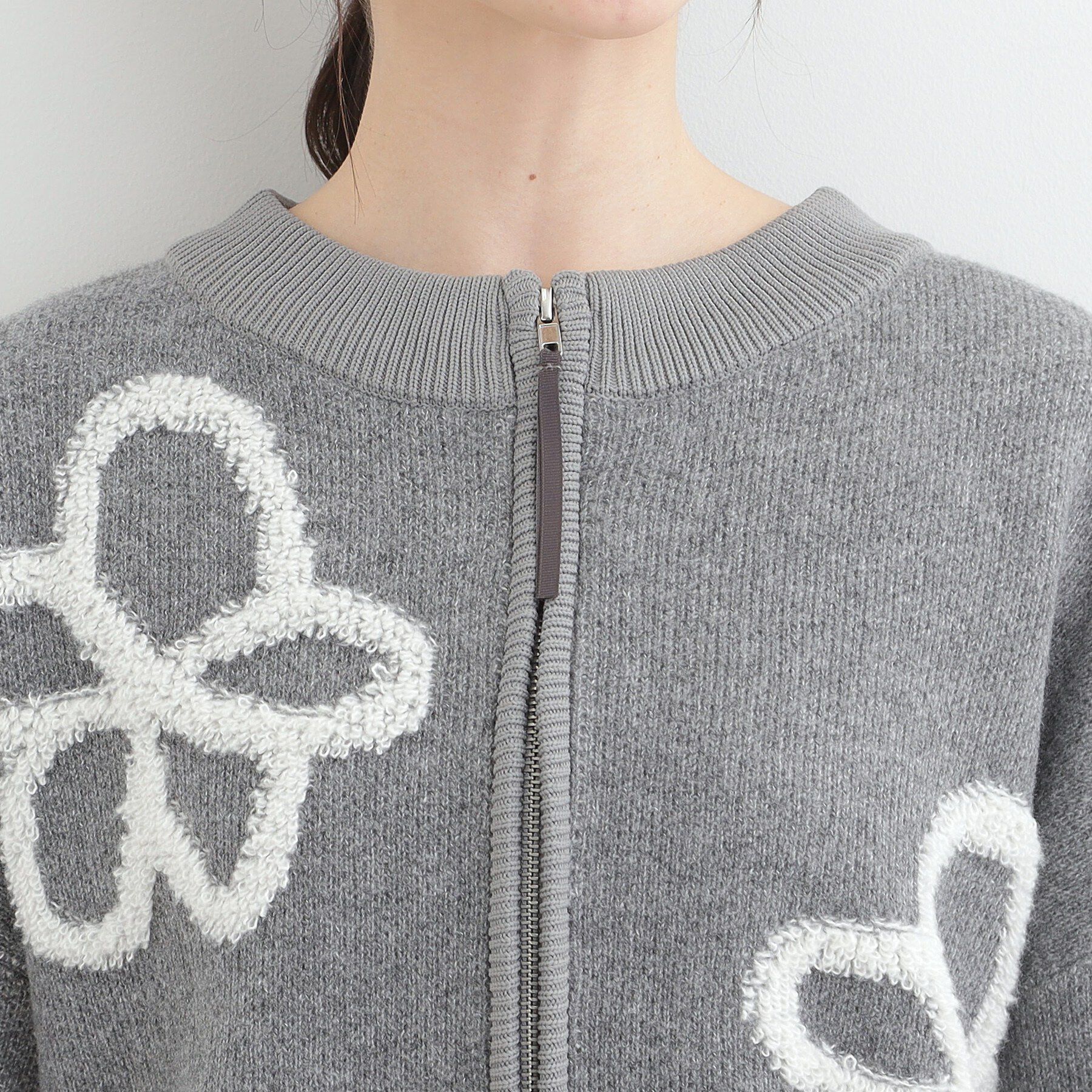 SHOO･LA･RUE「【選べる4柄】ダブルZIPで着こなし色々 柄カーディガン」|カーディガン|