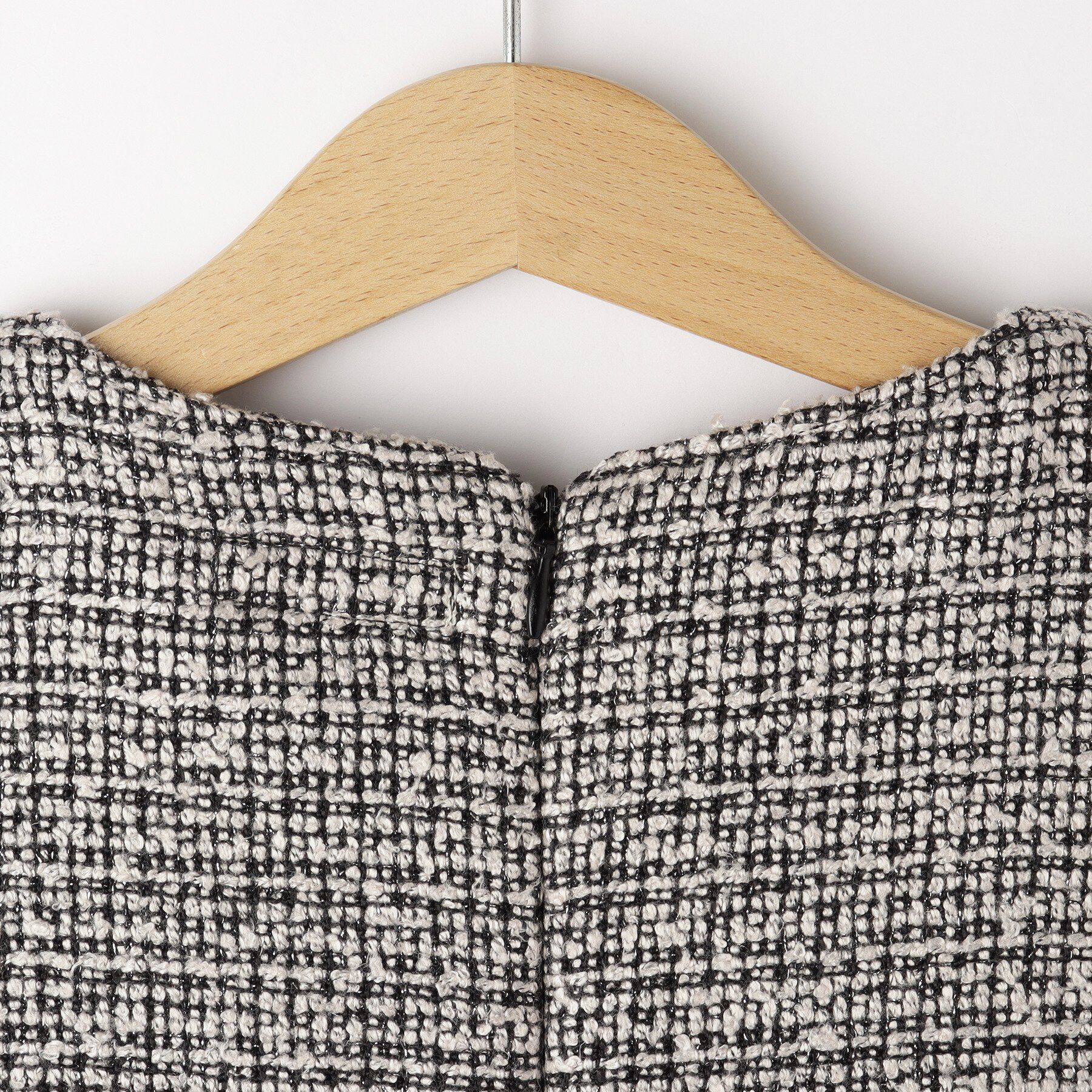 SHOO･LA･RUE「【110-140cm/プチセレ】ツイードジャンパースカート」|ワンピース|