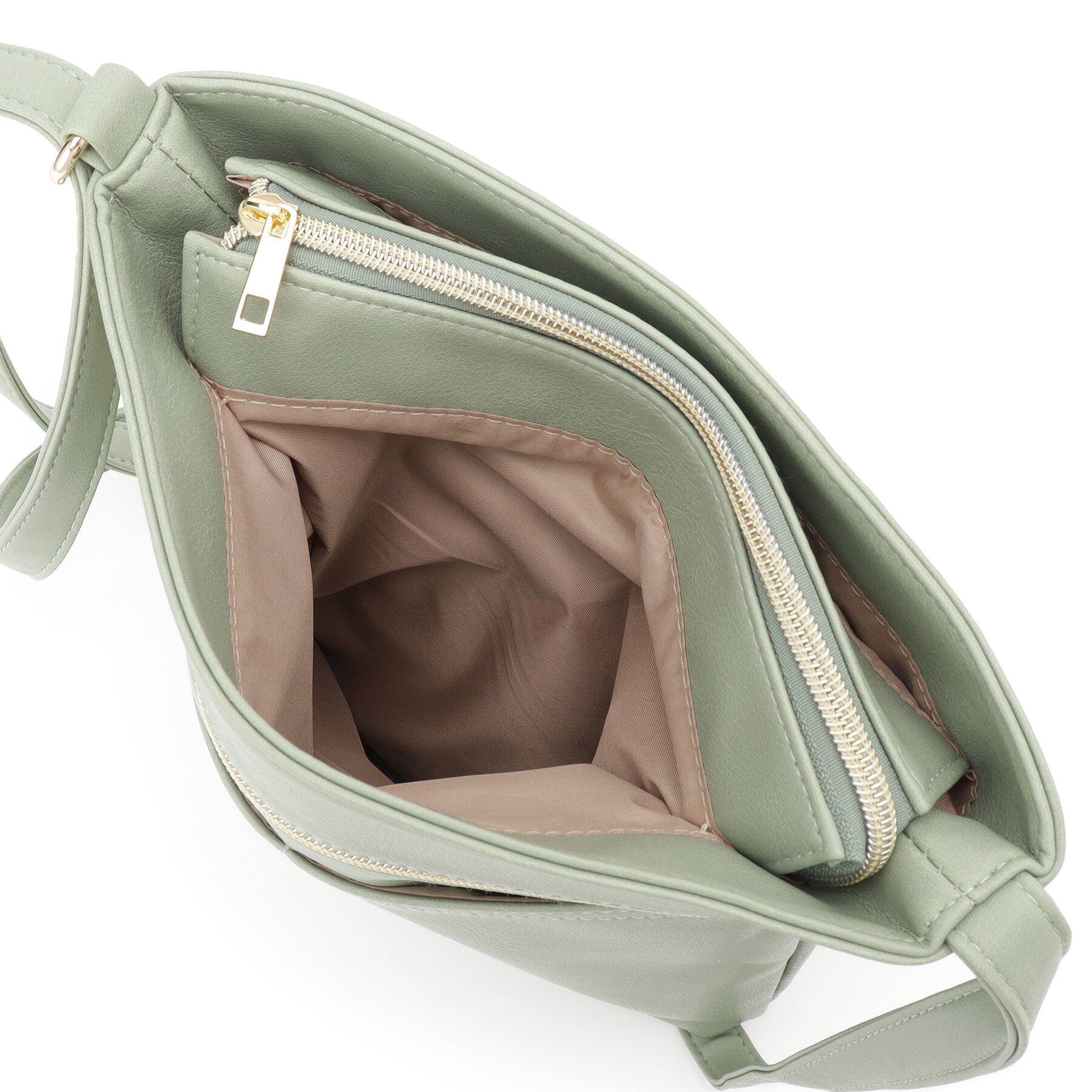 SHOO･LA･RUE「【8ポケット/ギフトにも】すっきり見えのショルダーバッグ」|ショルダー・メッセンジャー|