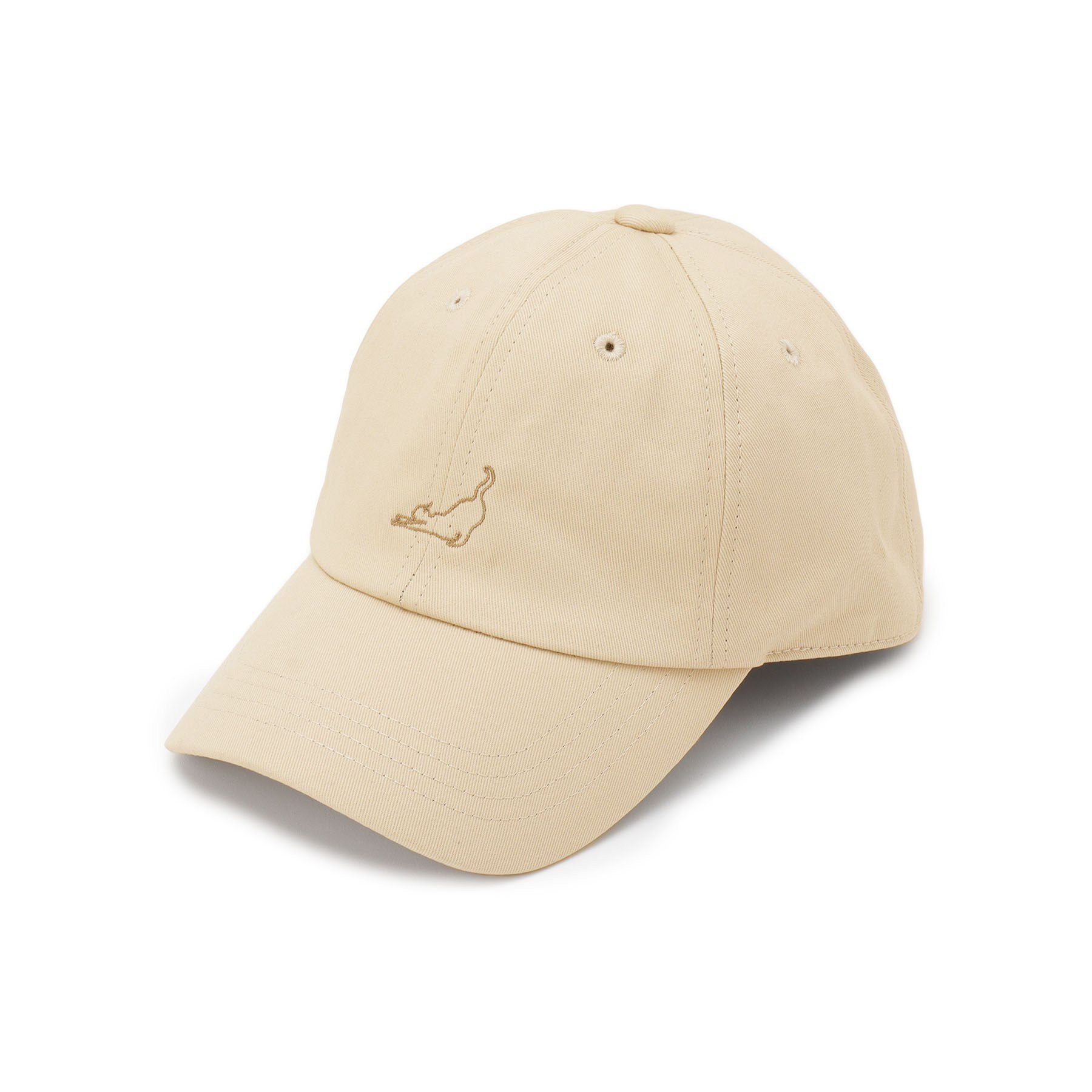 SHOO･LA･RUE「猫シルエット刺繍キャップ」|キャップ・キャスケット|