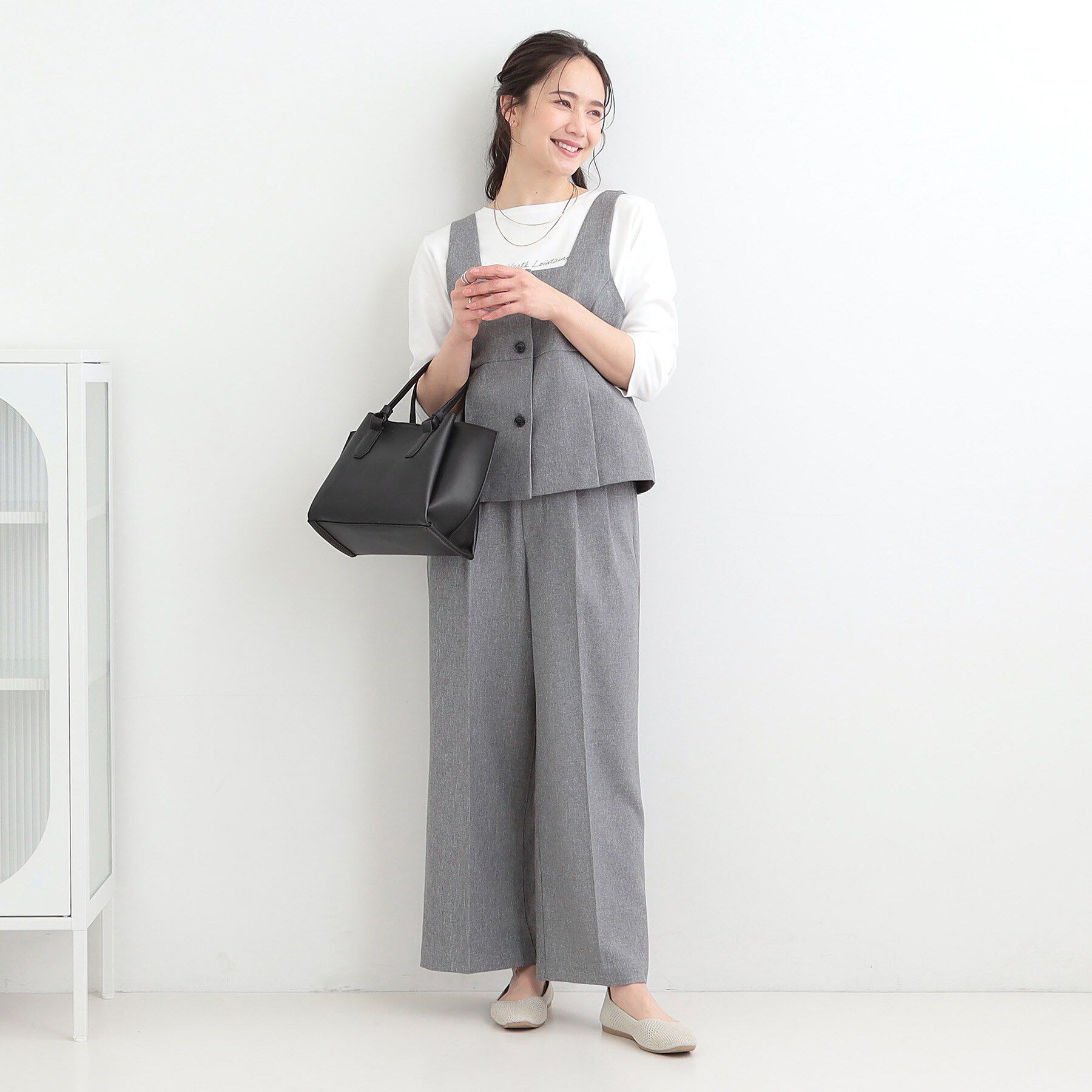 SHOO･LA･RUE「ハンドルカクシボトートバッグ」|トートバッグ|