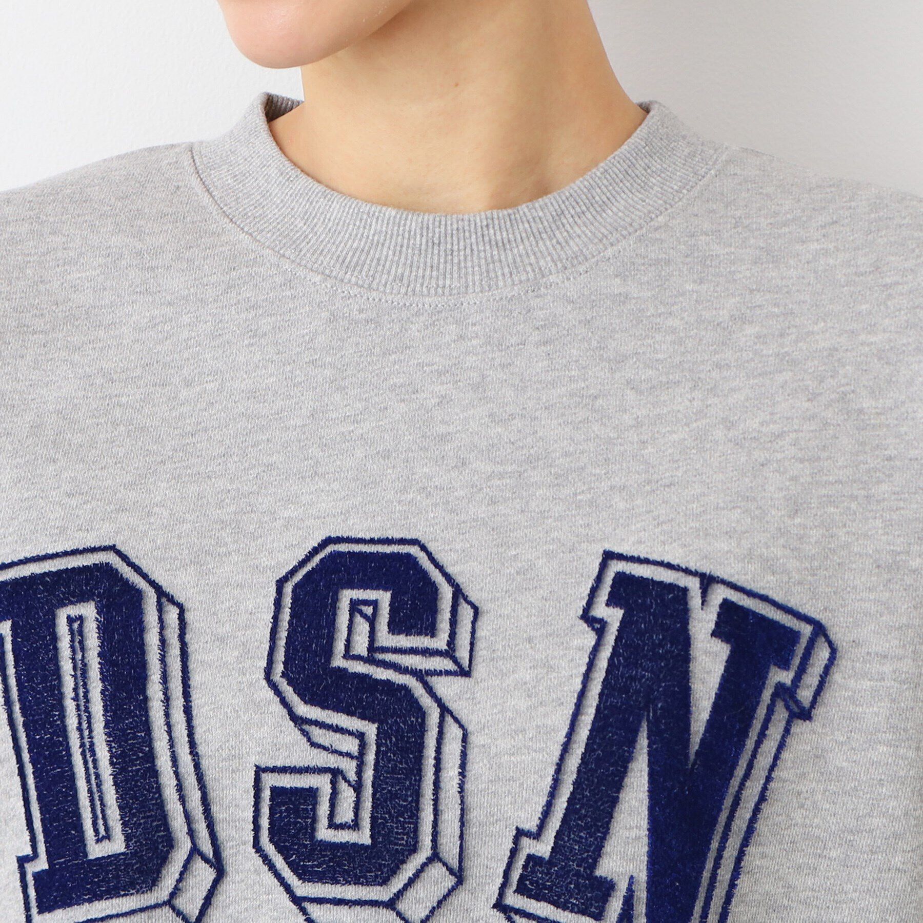 Dessin「【ユニセックス・洗える・セットアップ可能】タフティングロゴスウェット」|パーカー|