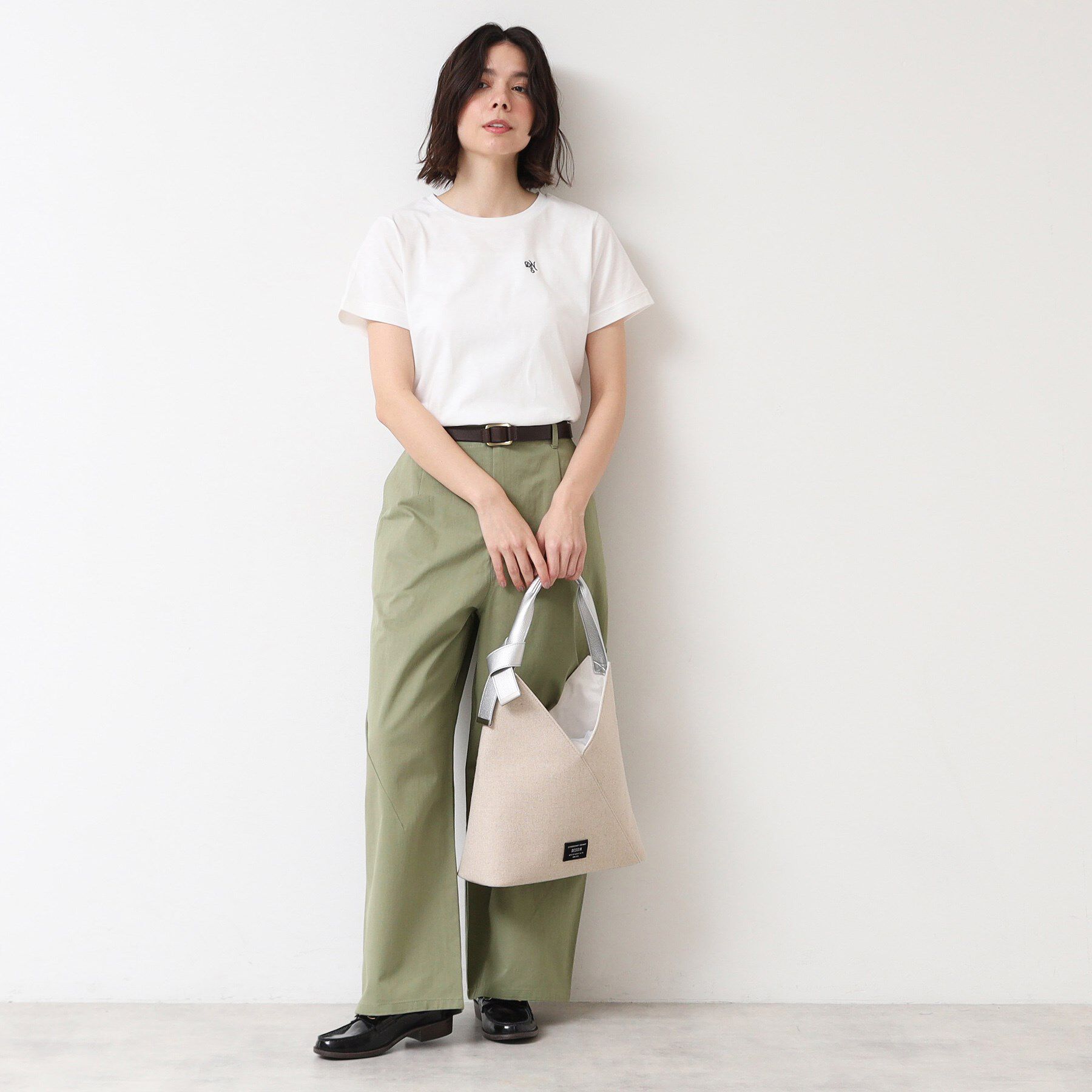 Dessin「【洗える・後ろゴム】コットンワイドパンツ（S～L）」|その他|