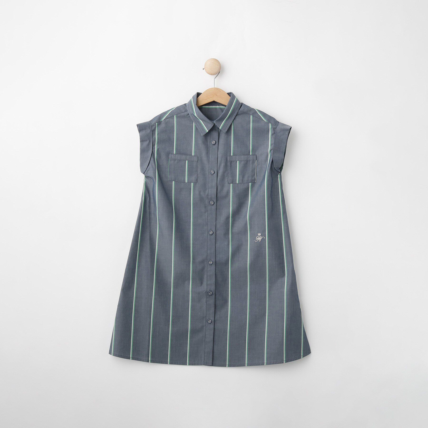 Dessin「【リンクコーデ】ストライプワンピース」|ワンピース|ネイビー(395)