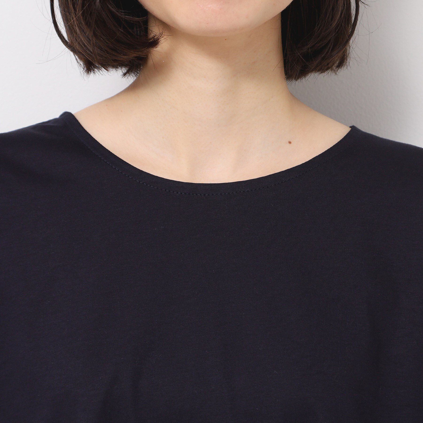 Dessin「◆【洗える】ラッフルドッキングカットソー」|Tシャツ・カットソー|