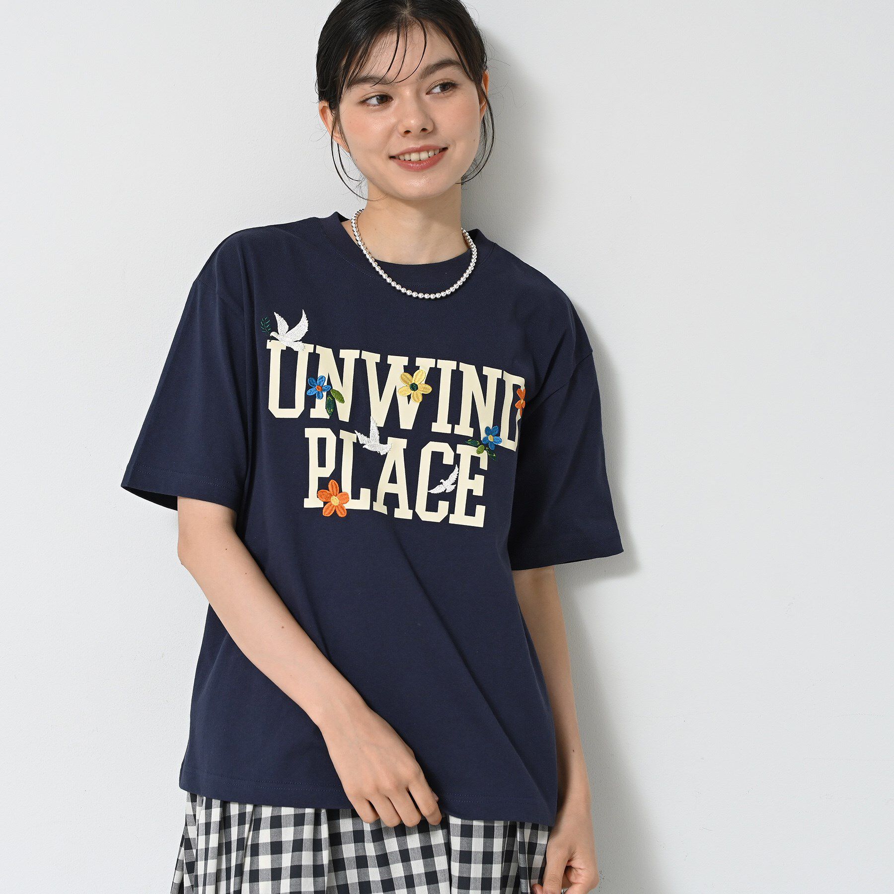 Dessin「ロゴ刺繍Tシャツ」|Tシャツ・カットソー|