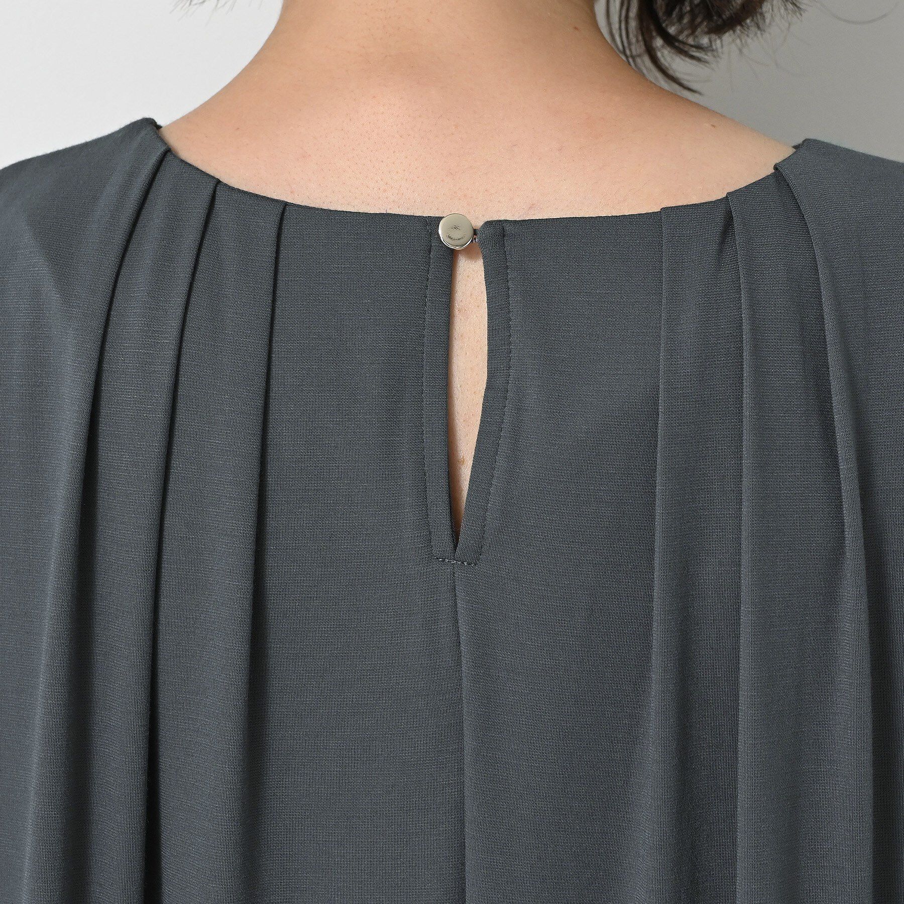 Dessin「【接触冷感】スムースポンチワンピース」|ワンピース|