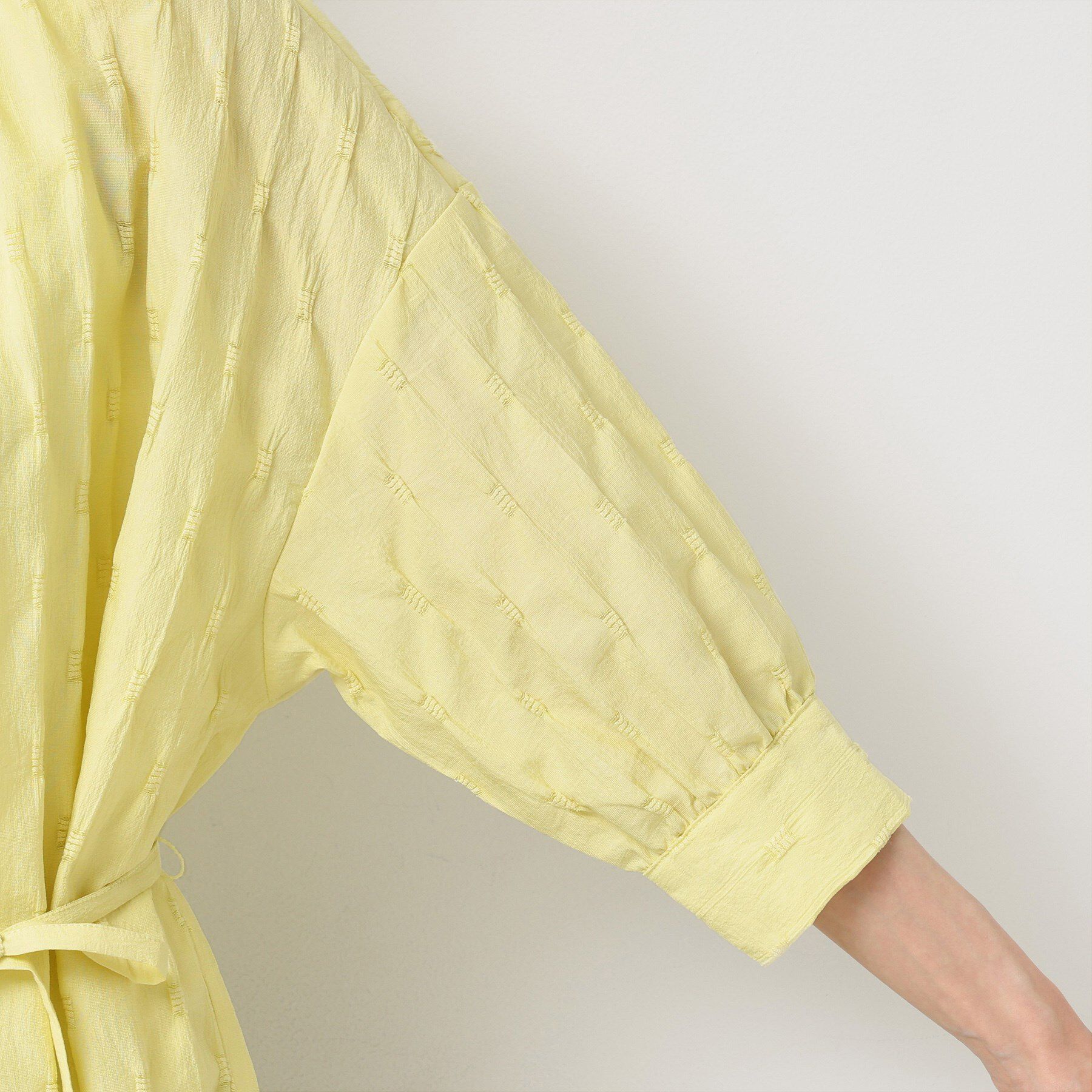 Dessin「【洗える／五分袖】ジャカードワンピース」|ワンピース|