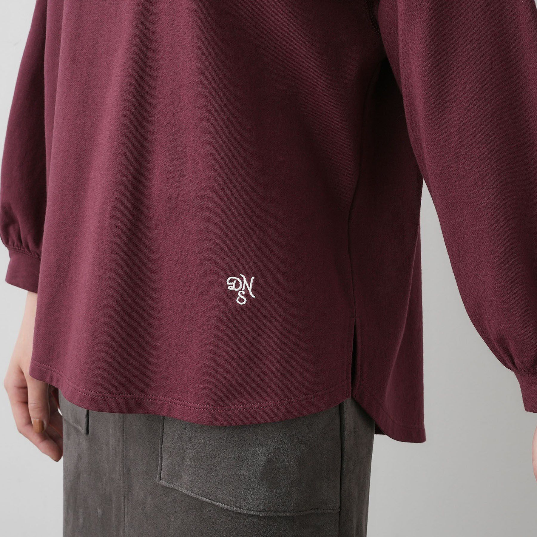 Dessin「【360度可愛い・洗える】バックヘンリーカットソー」|Tシャツ・カットソー|