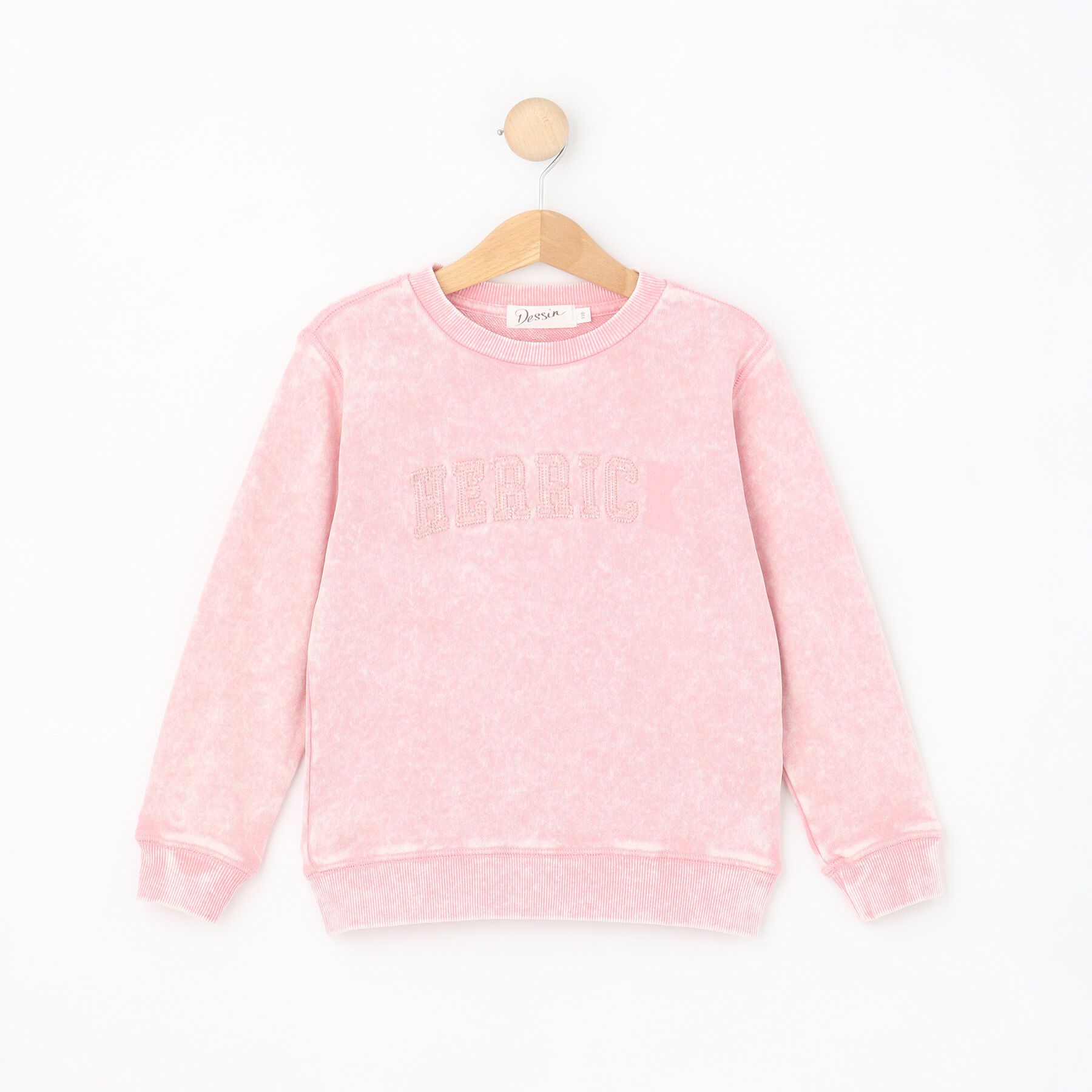 Dessin「【リンクコーデ/洗える】ピグメント裏毛トレーナー」|その他|ピンク(072)