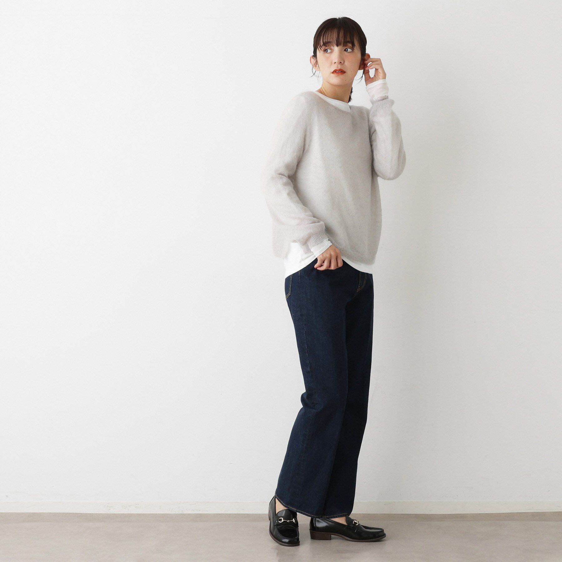 Dessin「ソフトモヘヤニット」|ニット・セーター|