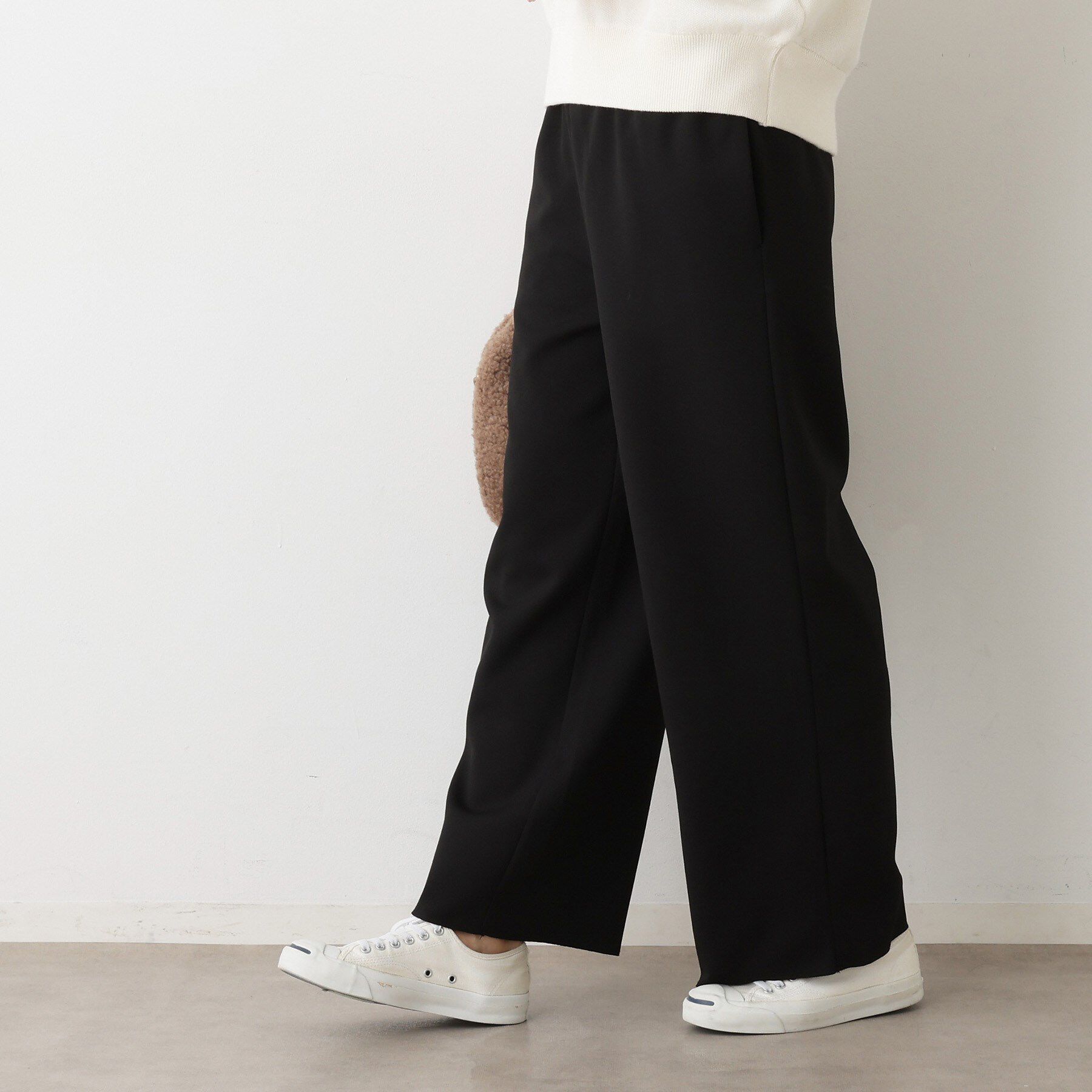 Dessin「【セットアップ可/洗える】ドライタッチジョーゼットリラクシーパンツ」|その他|