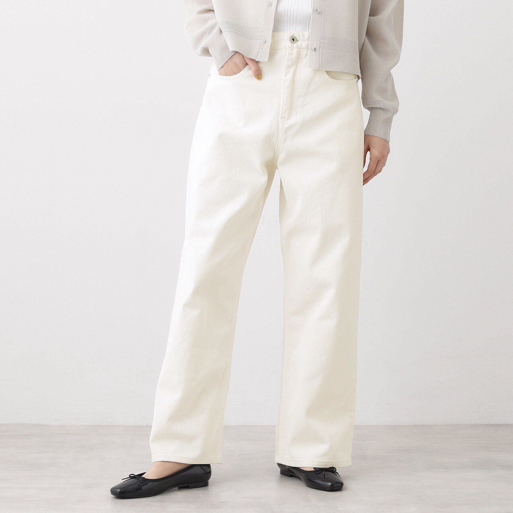 Dessin「【ユニセックス/洗える】ワイドシルエット12OZデニム」|デニム|