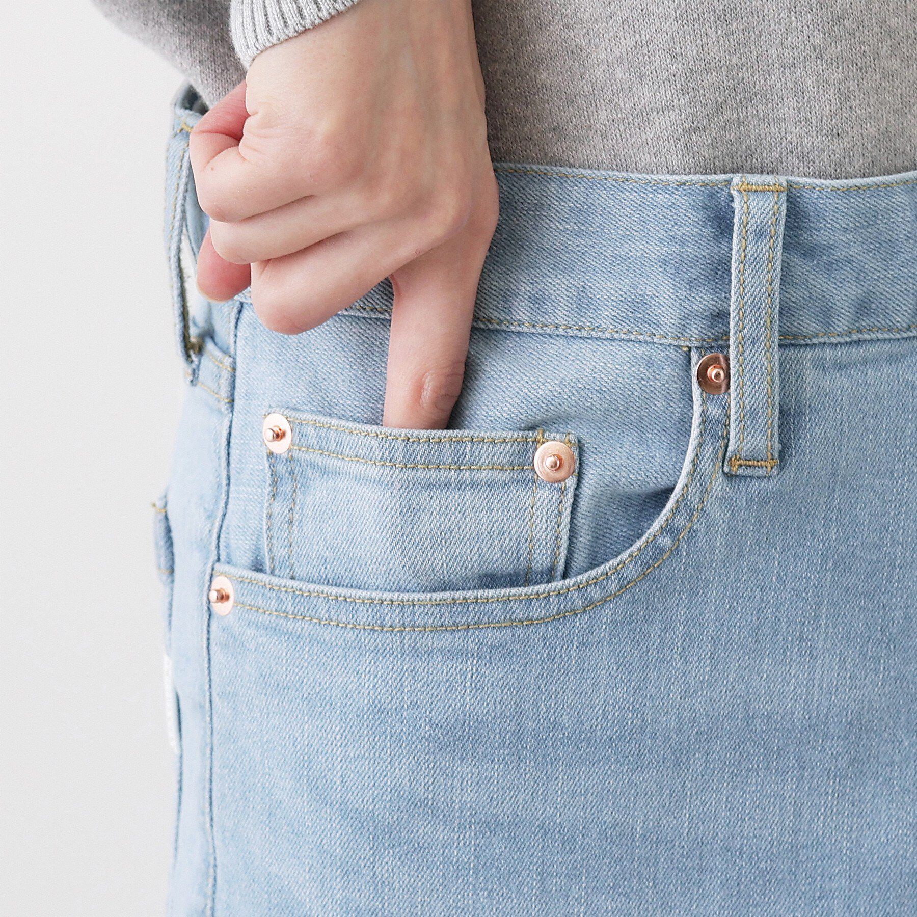 Dessin「【ユニセックス/洗える】テーパードシルエット12OZデニム」|デニム|