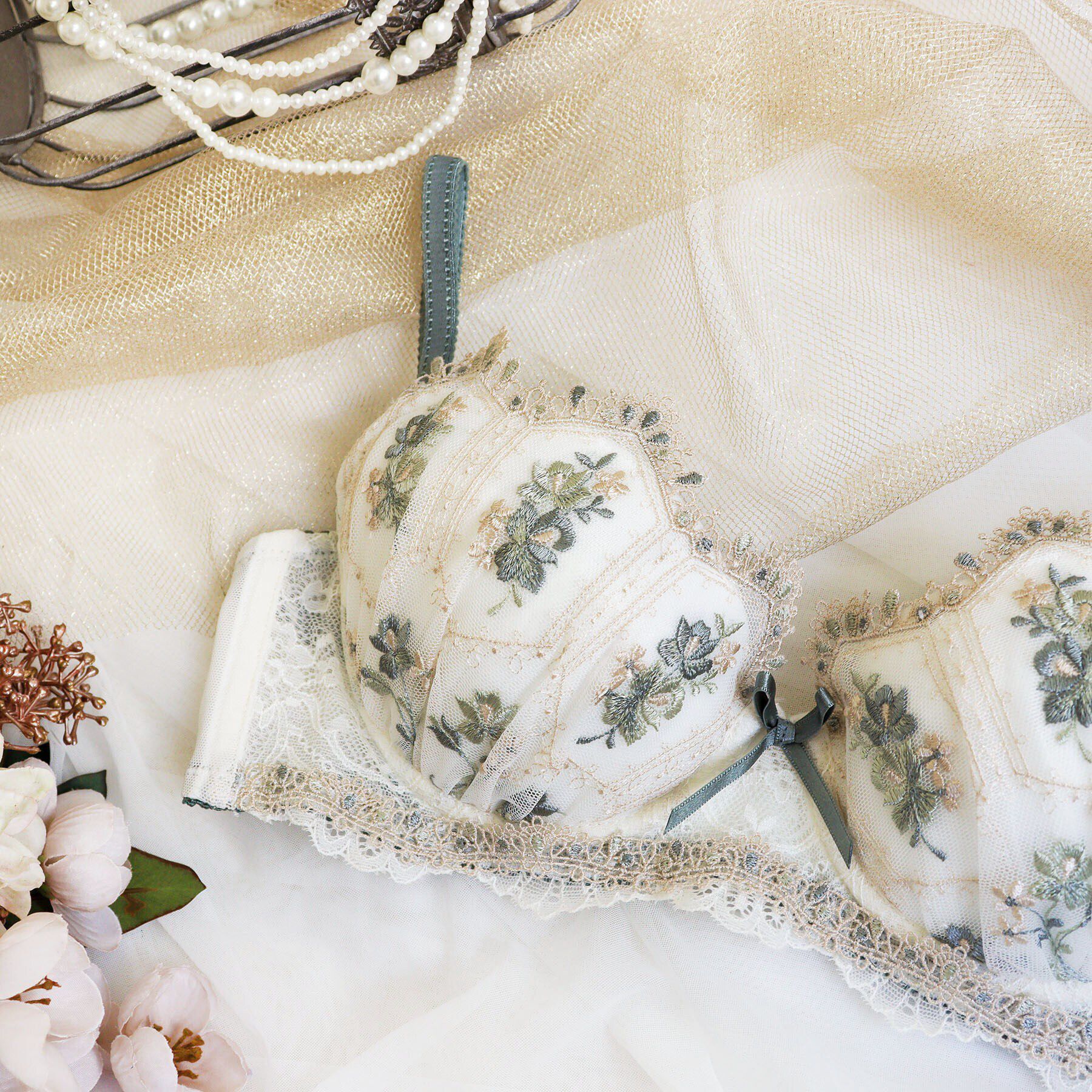 Risa Magli「シーラ ブラジャー（E-F）＜スウィートリッチ＞」|インナー|