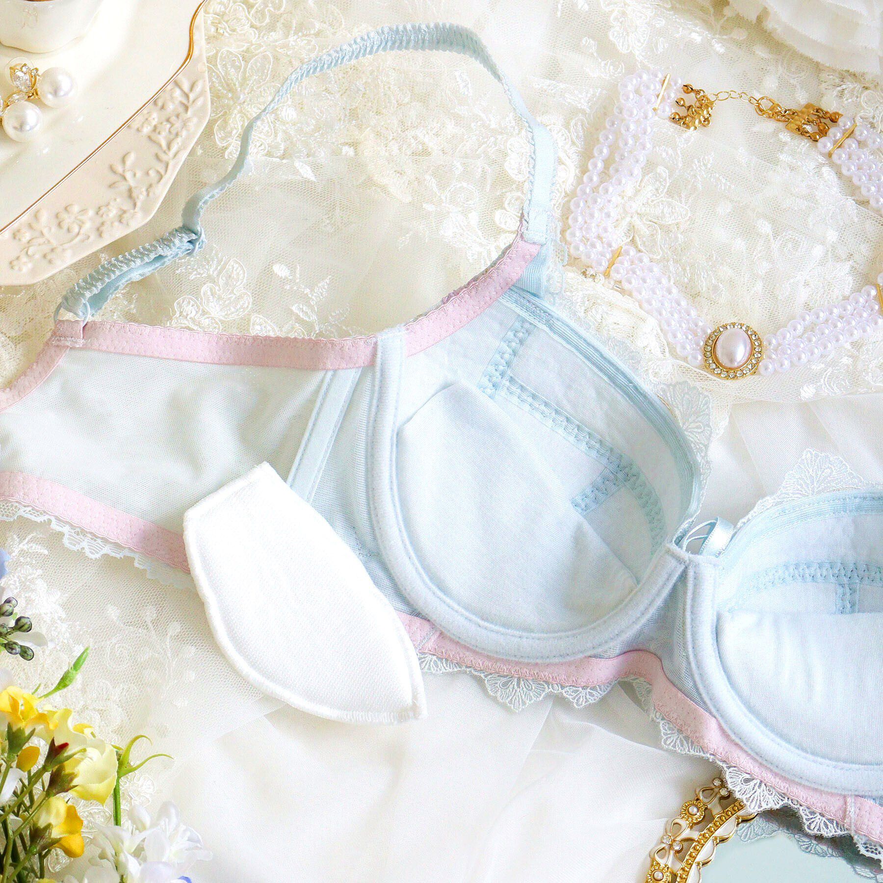 Risa Magli「フロリタ ブラジャー＜D Make Type＞（E-F）」|インナー|