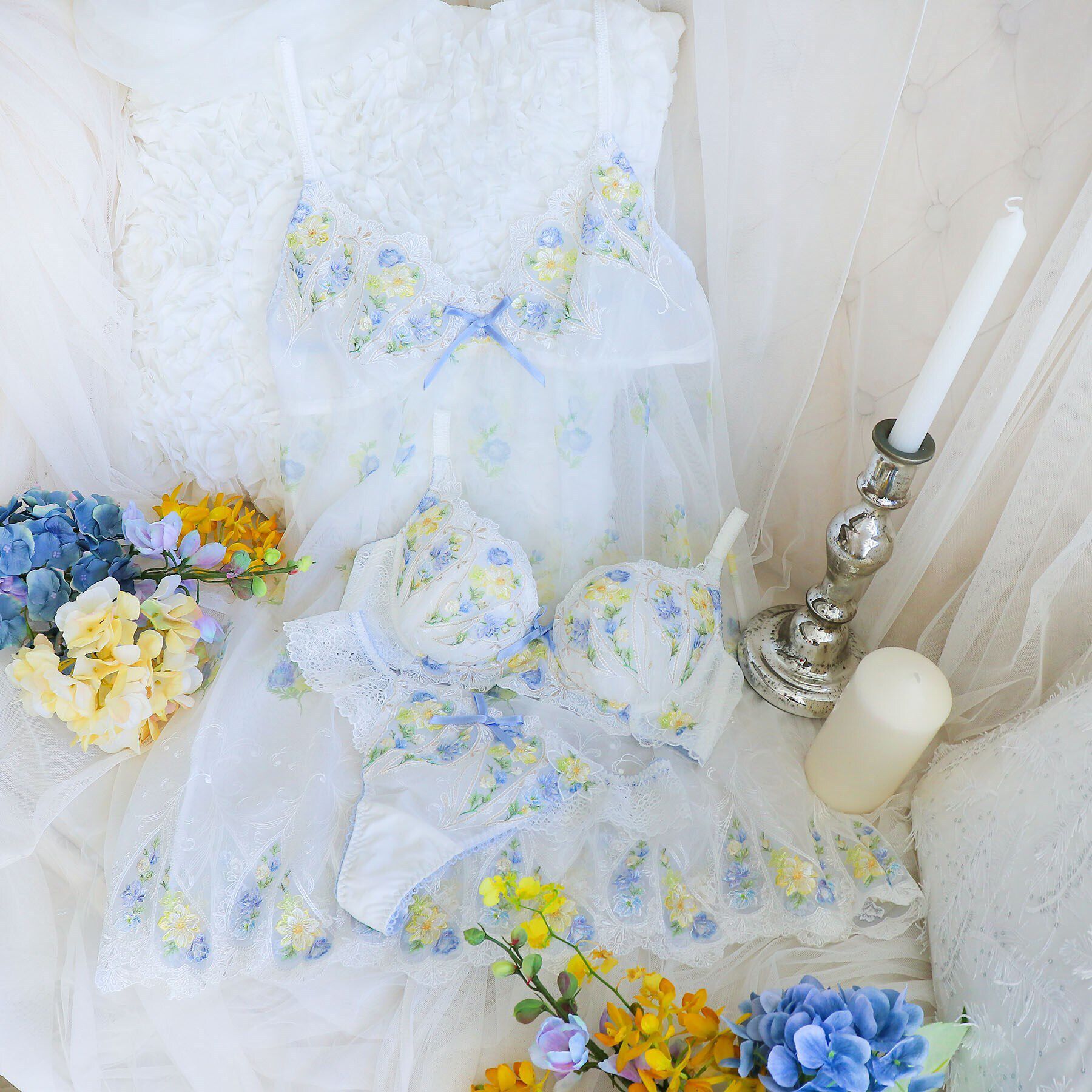 Risa Magli「フロリタ ブラジャー＜D Make Type＞（E-F）」|インナー|