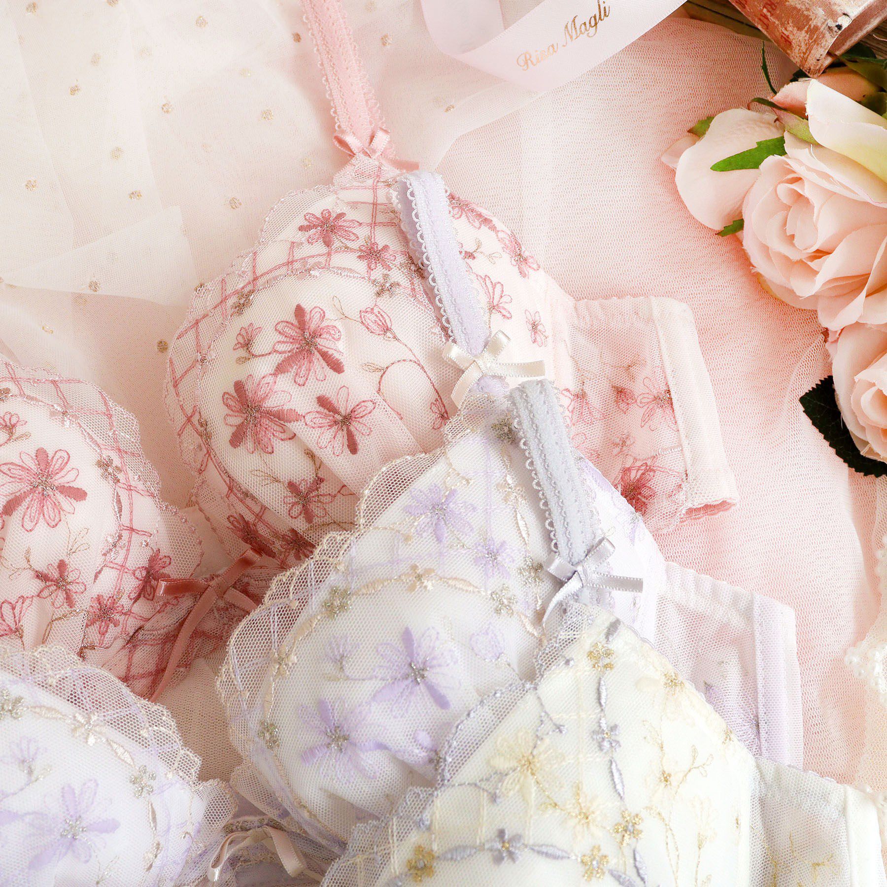 Risa Magli「コニー ブラジャー　（G-H）　＜サイドすっきりタイプ＞」|インナー|