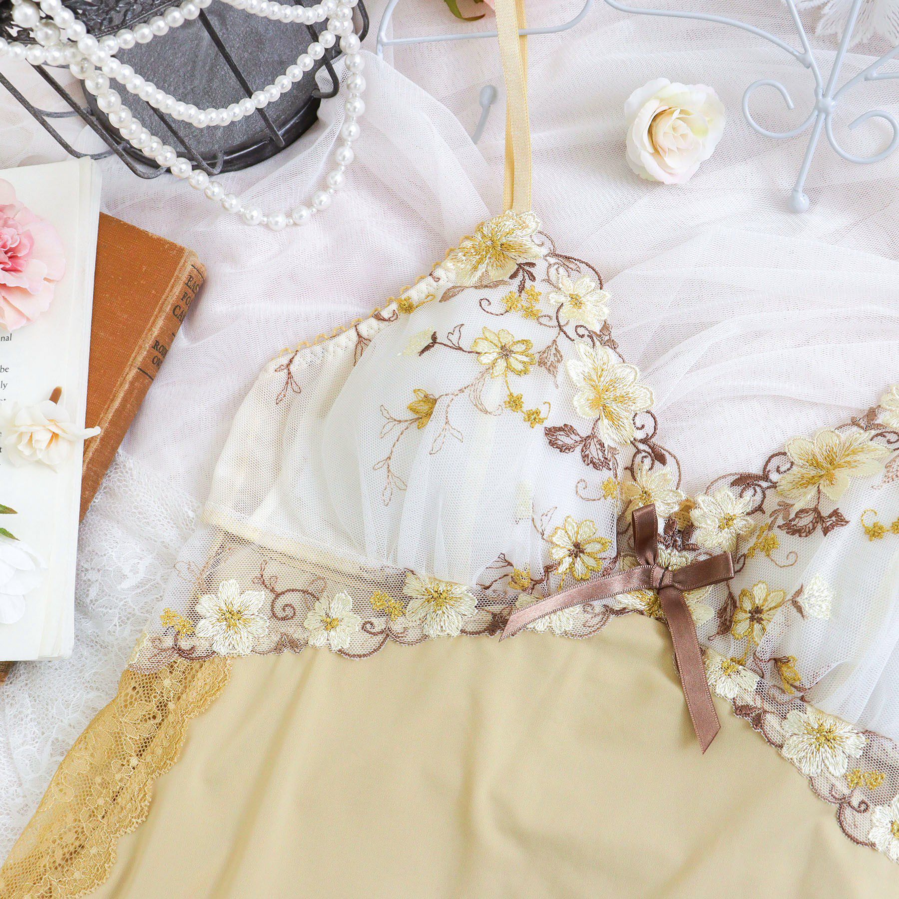 Risa Magli「ジア カップ付スリップ」|キャミソール|