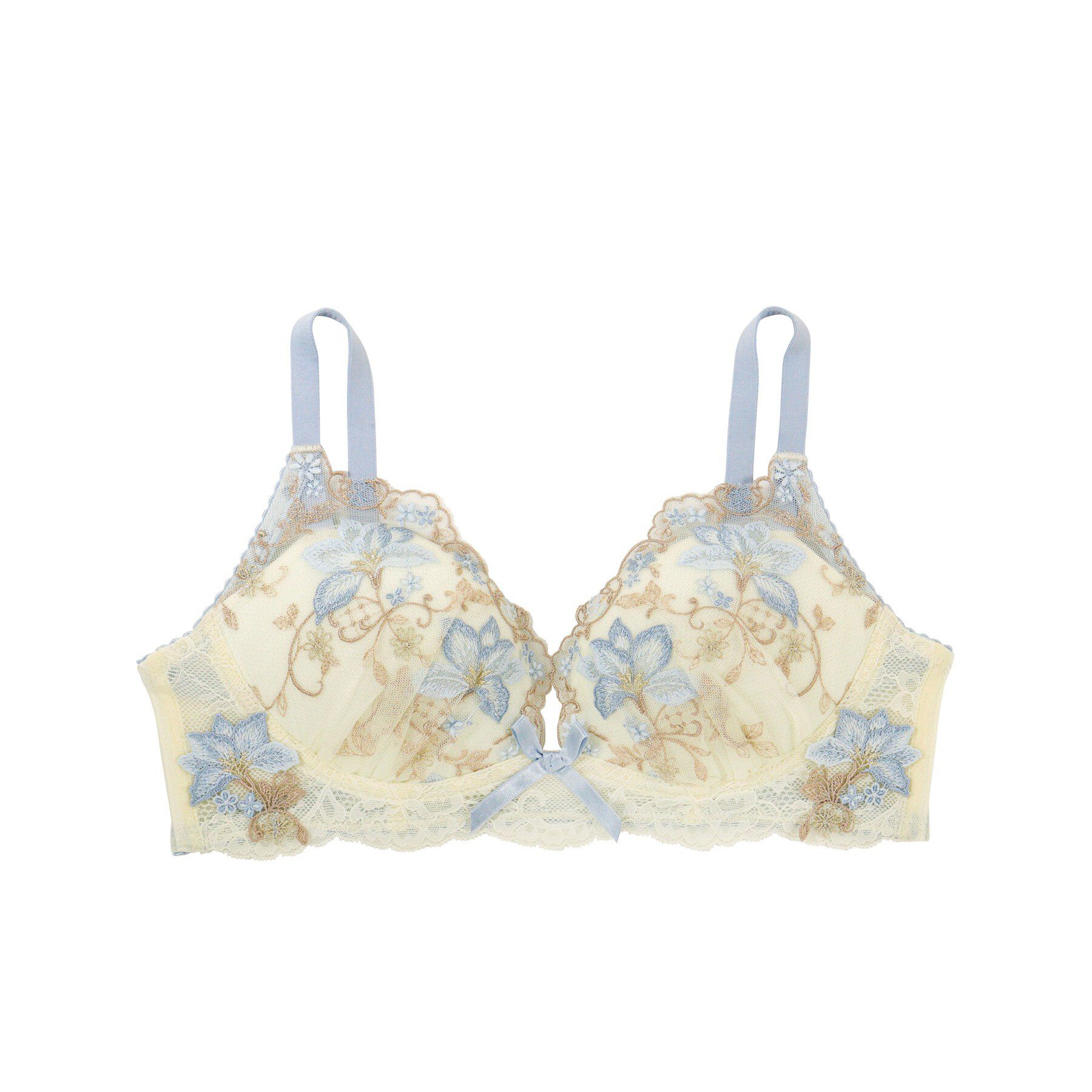 Risa Magli「フルーリ ノンワイヤーブラ (D-F) ＜メロフィータイプ＞」|インナー|