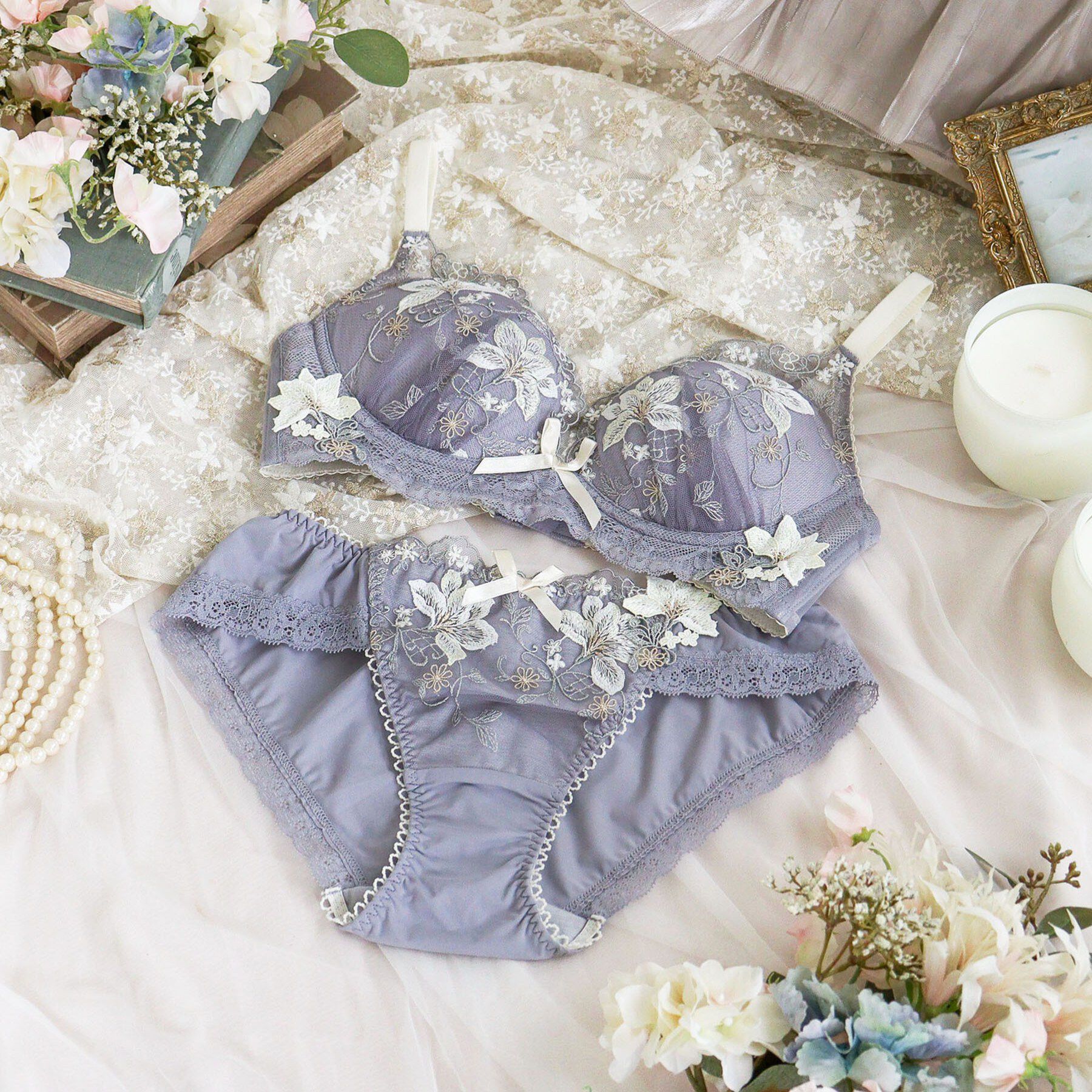 Risa Magli「フルーリ ノーマルショーツ」|インナー|