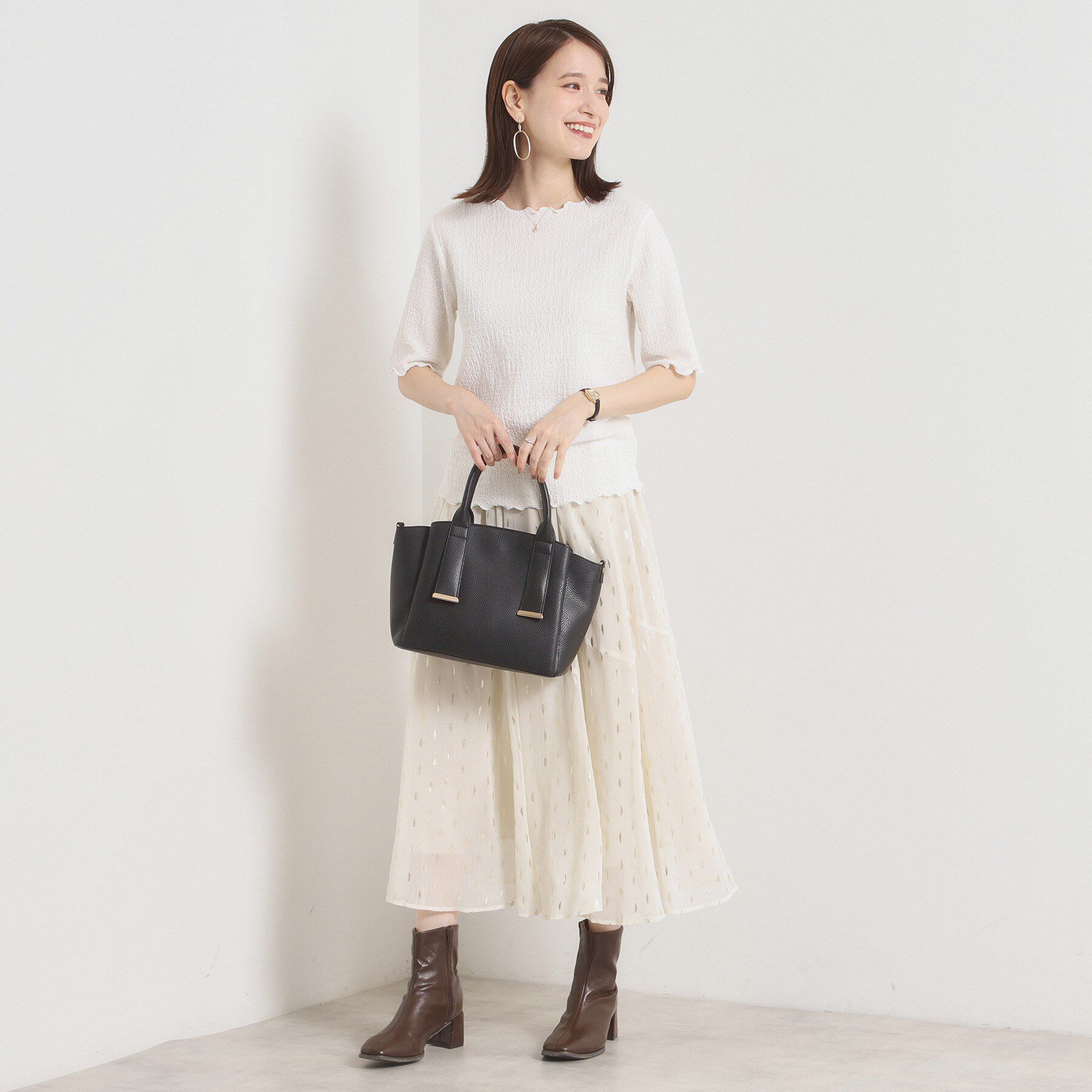 ITS&rsquo;DEMO「＜かるバッグ＞2WAYトート」|ハンドバッグ|