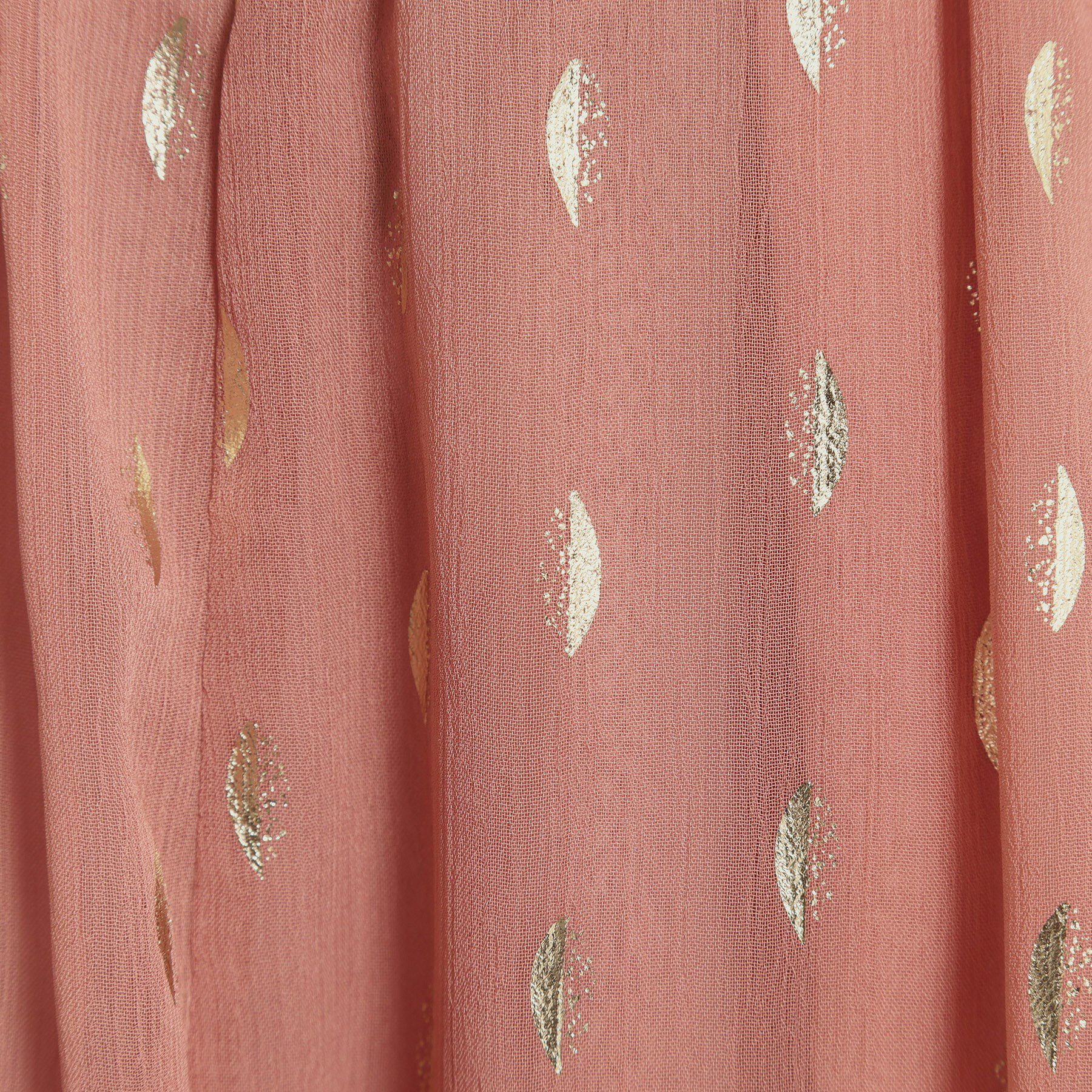 ITS&rsquo;DEMO「【手洗い可／ウエストゴム】箔プリントフレアスカート」|スカート|