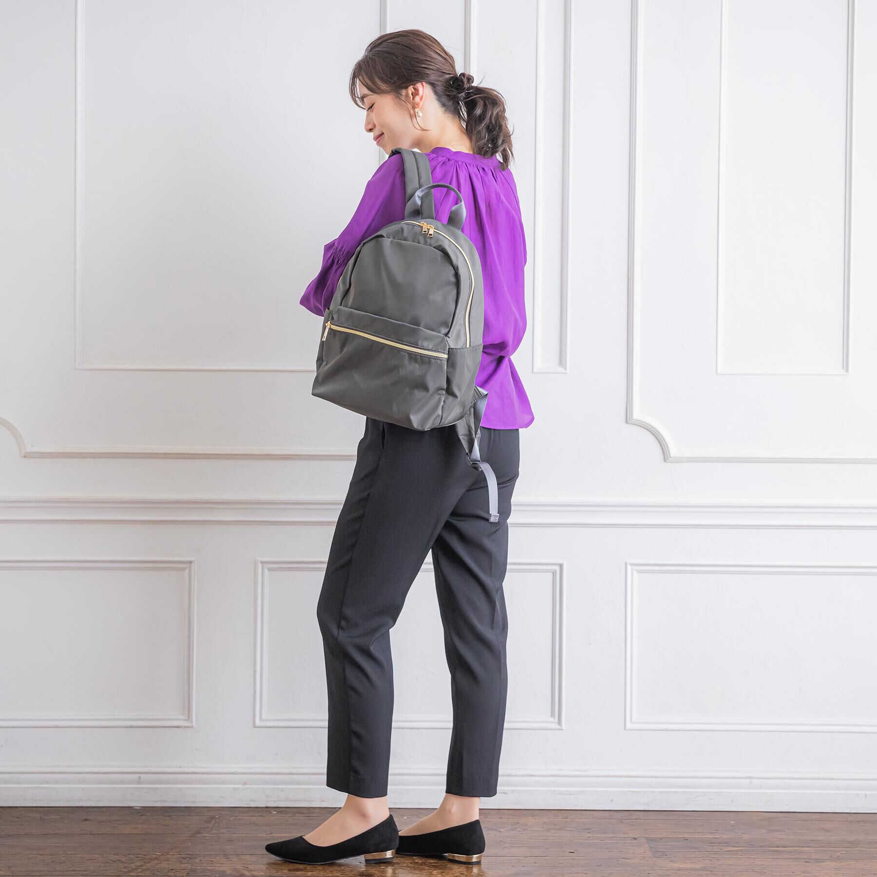 ITS&rsquo;DEMO「【A4／9ポケット】軽量撥水リュック」|リュック|