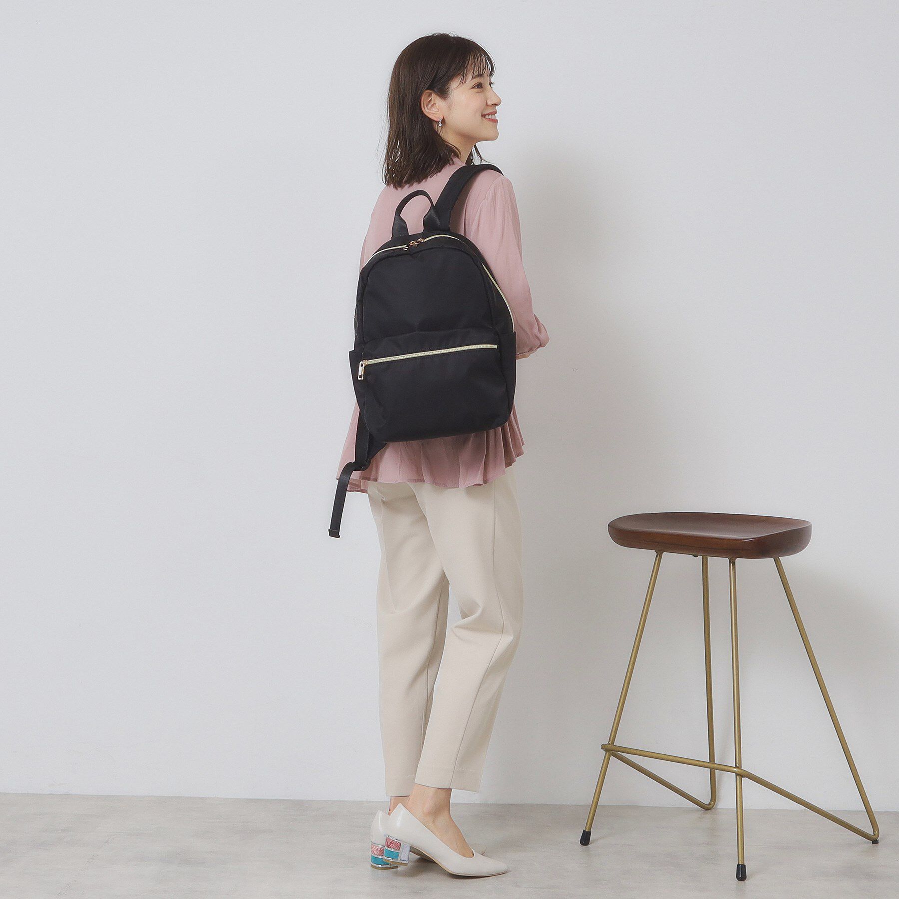 ITS&rsquo;DEMO「【A4／9ポケット】軽量撥水リュック」|リュック|